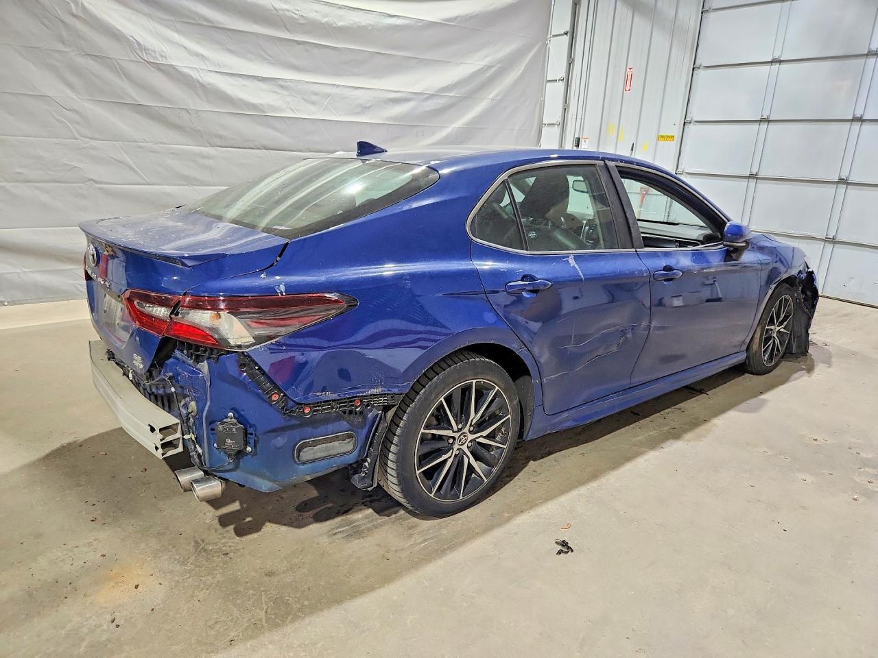 2024 Toyota Camry Se Синий vin: 4T1T11BK7RU125612