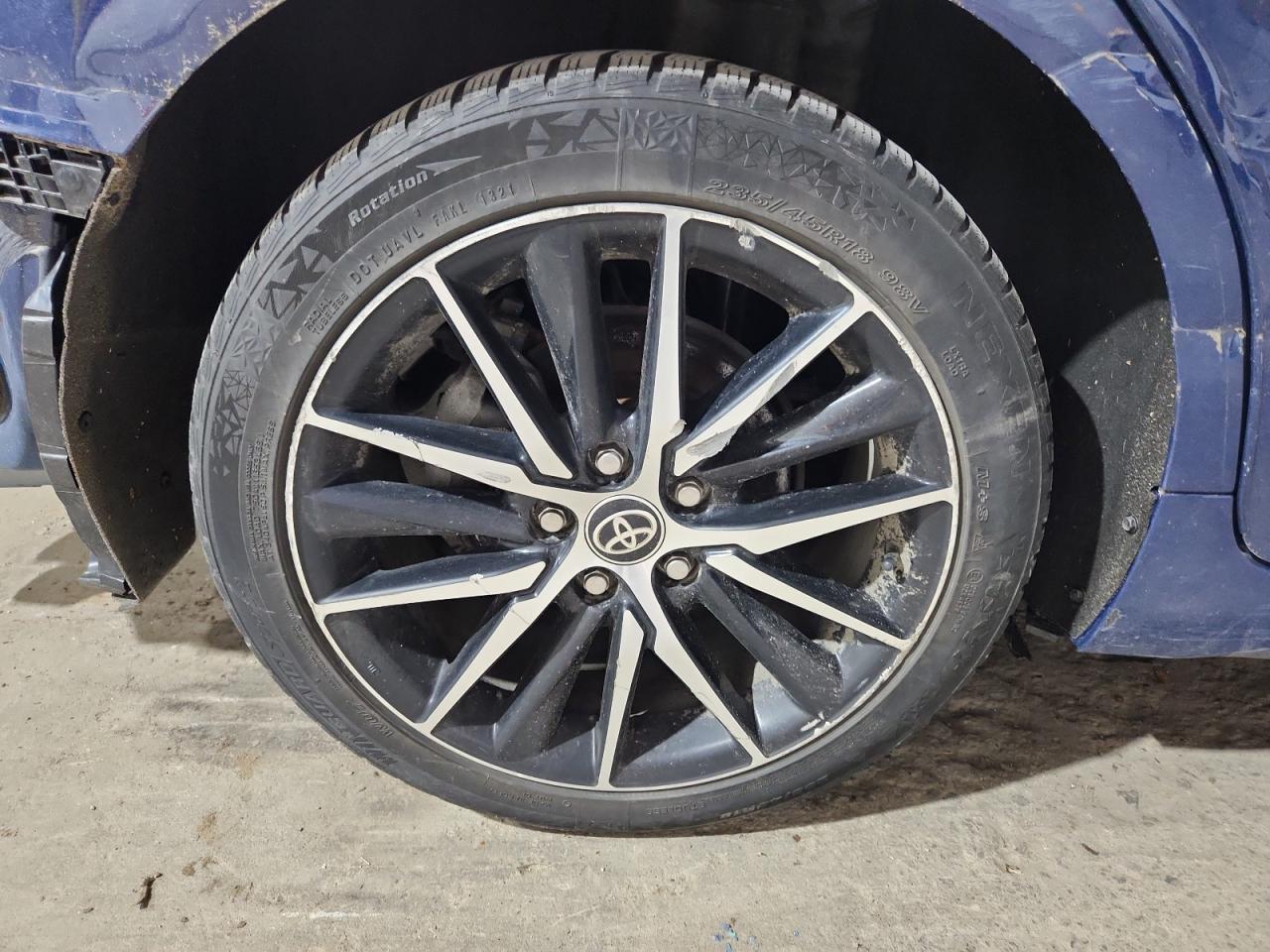 2024 Toyota Camry Se Синий vin: 4T1T11BK7RU125612 Damage: Right Rear Wheel, Curb Rash, > 12 Inches