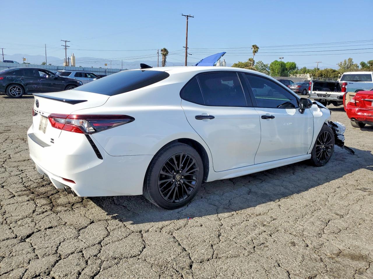 2021 Toyota Camry Se Nightshade White vin: 4T1T11BK9MU044944