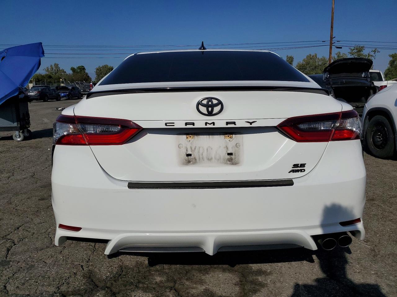 2021 Toyota Camry Se Nightshade White vin: 4T1T11BK9MU044944