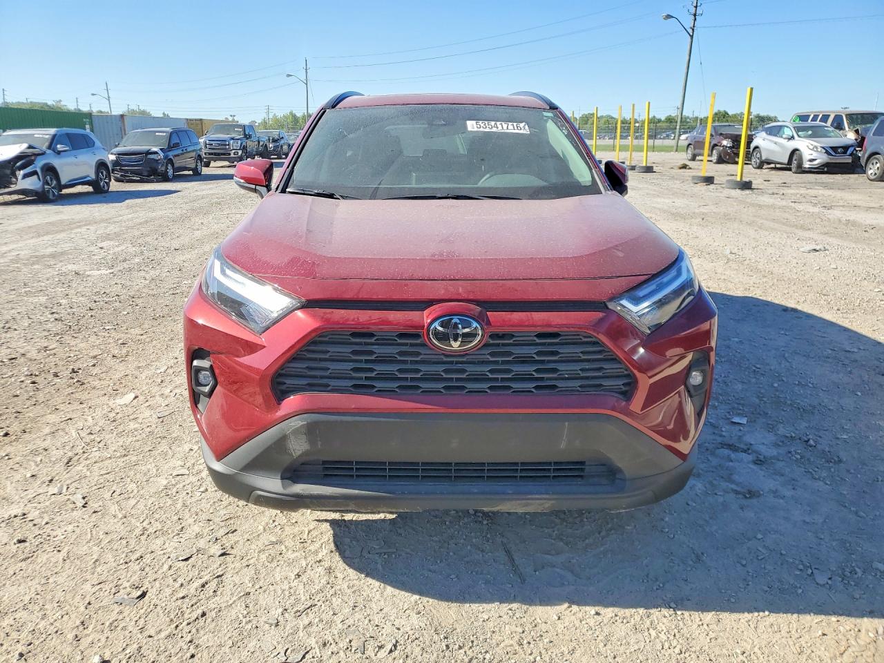 2025 Toyota Rav4 Xle Premium Red vin: 4T3B6RFV0SU187995