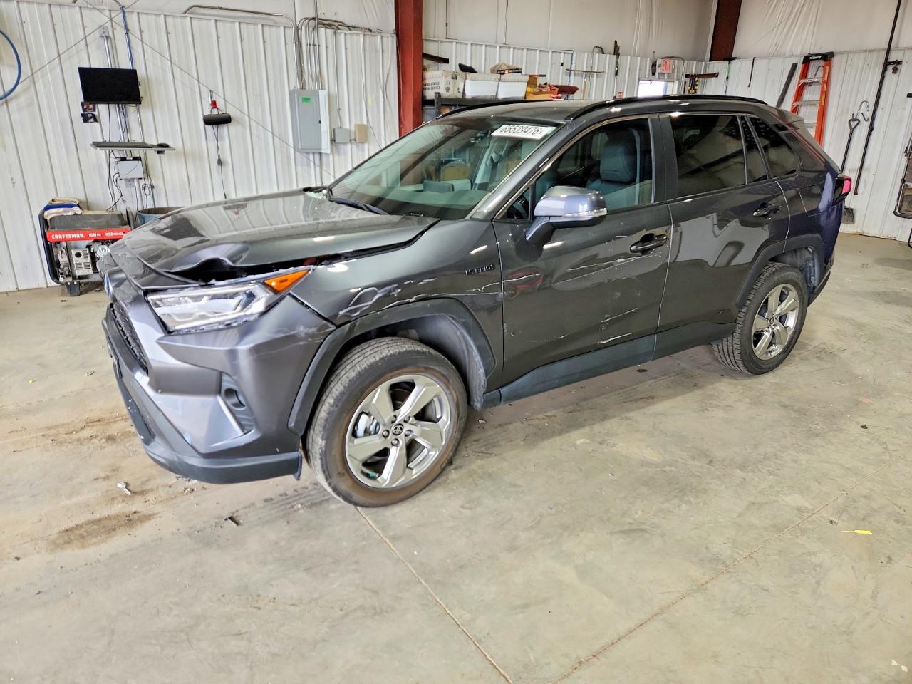 2021 Toyota Rav4 Hybrid Xle Premium Charcoal vin: 4T3B6RFV1MU033346