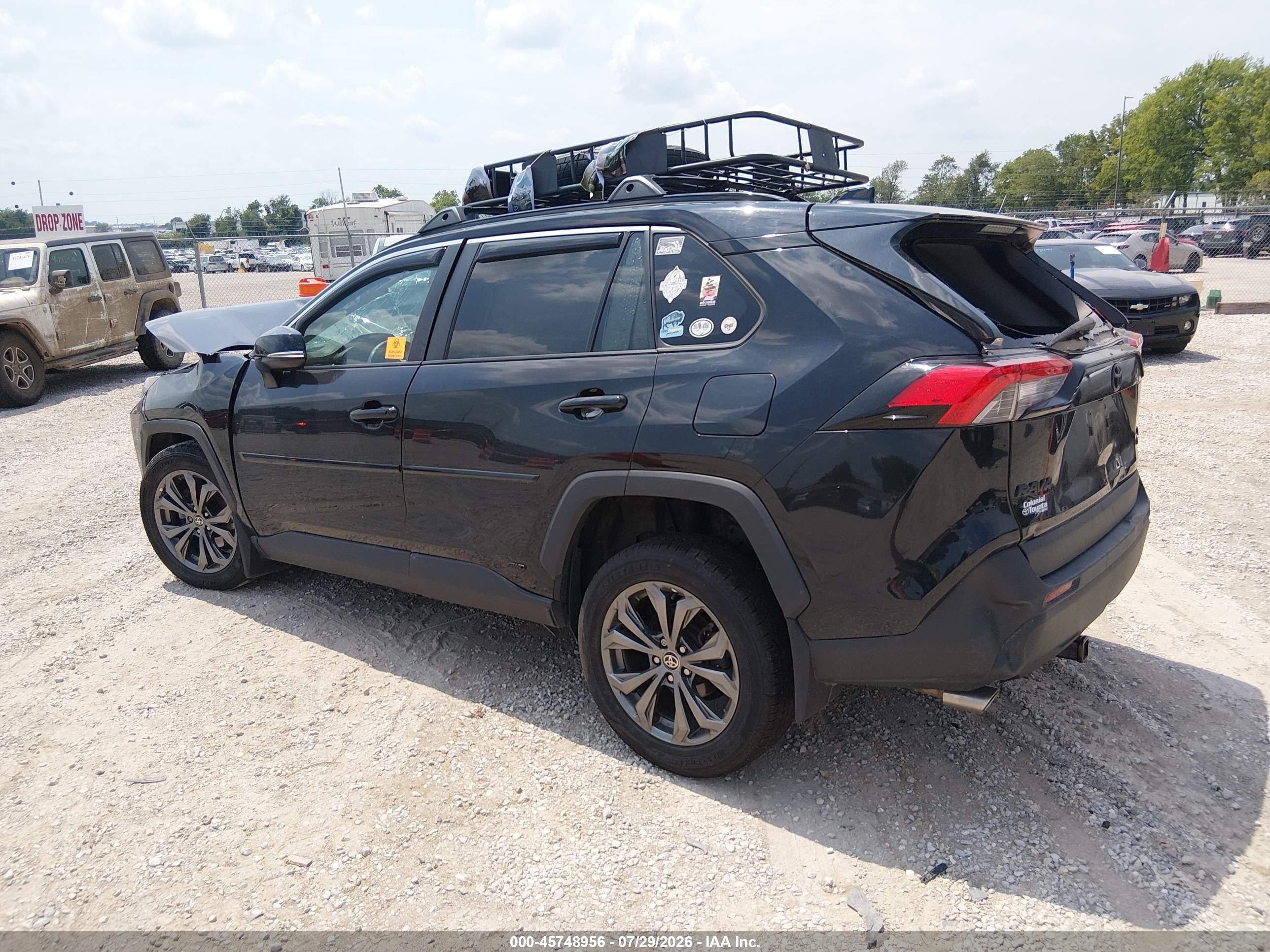 2023 Toyota Rav4 Hybrid Xle Premium Black vin: 4T3B6RFV3PU118936