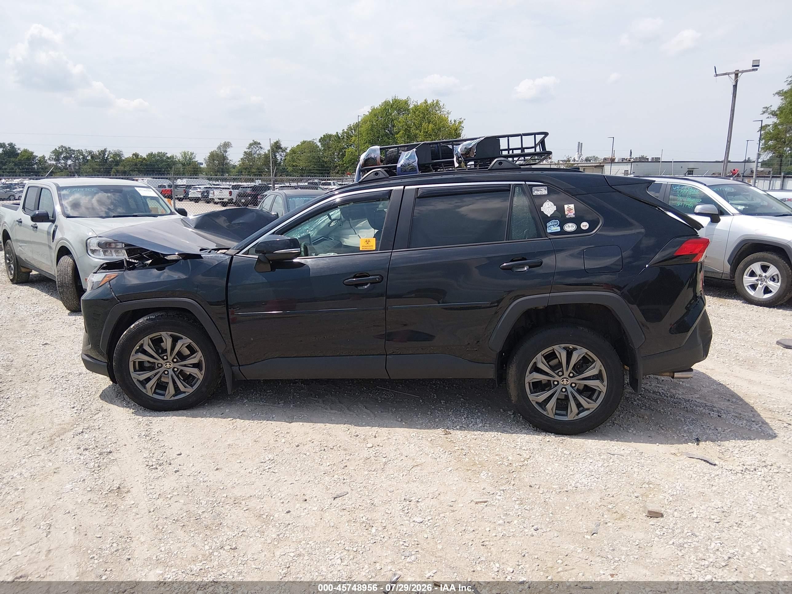 2023 Toyota Rav4 Hybrid Xle Premium Black vin: 4T3B6RFV3PU118936