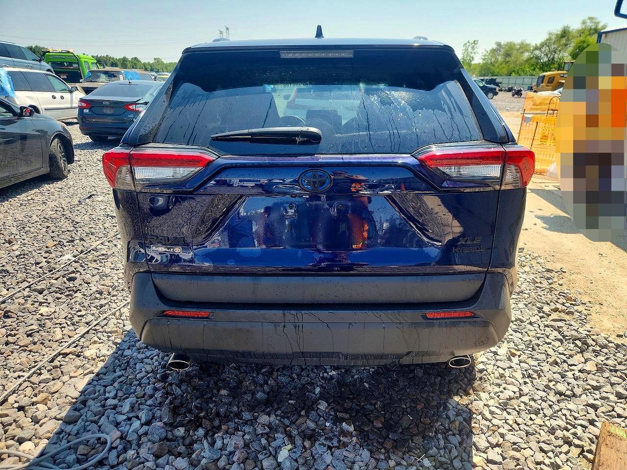 2022 Toyota Rav4 Xle Premium Blue vin: 4T3B6RFV8NU097109