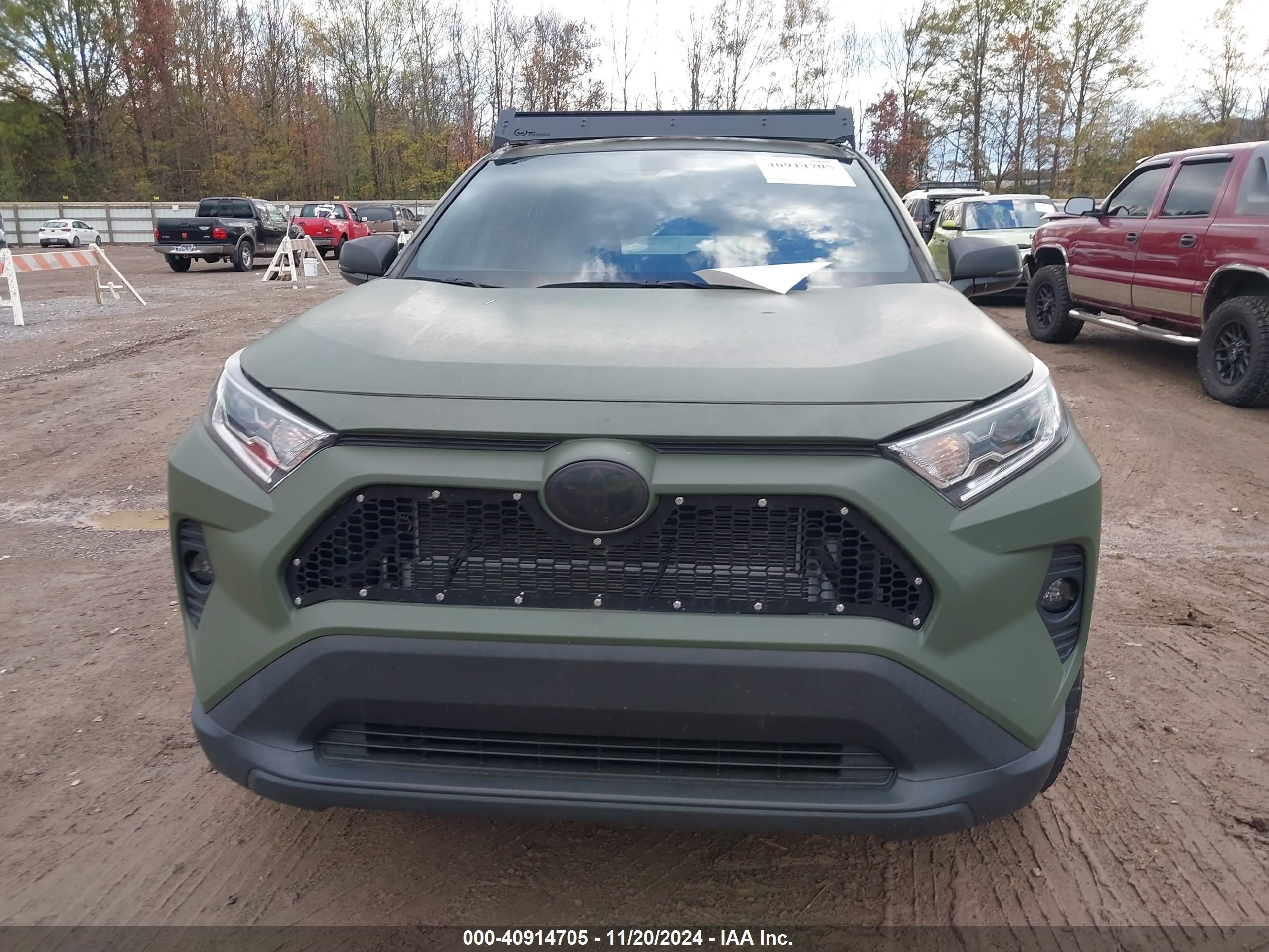 2021 Toyota Rav4 Hybrid Xle Premium Green vin: 4T3B6RFV9MU040237