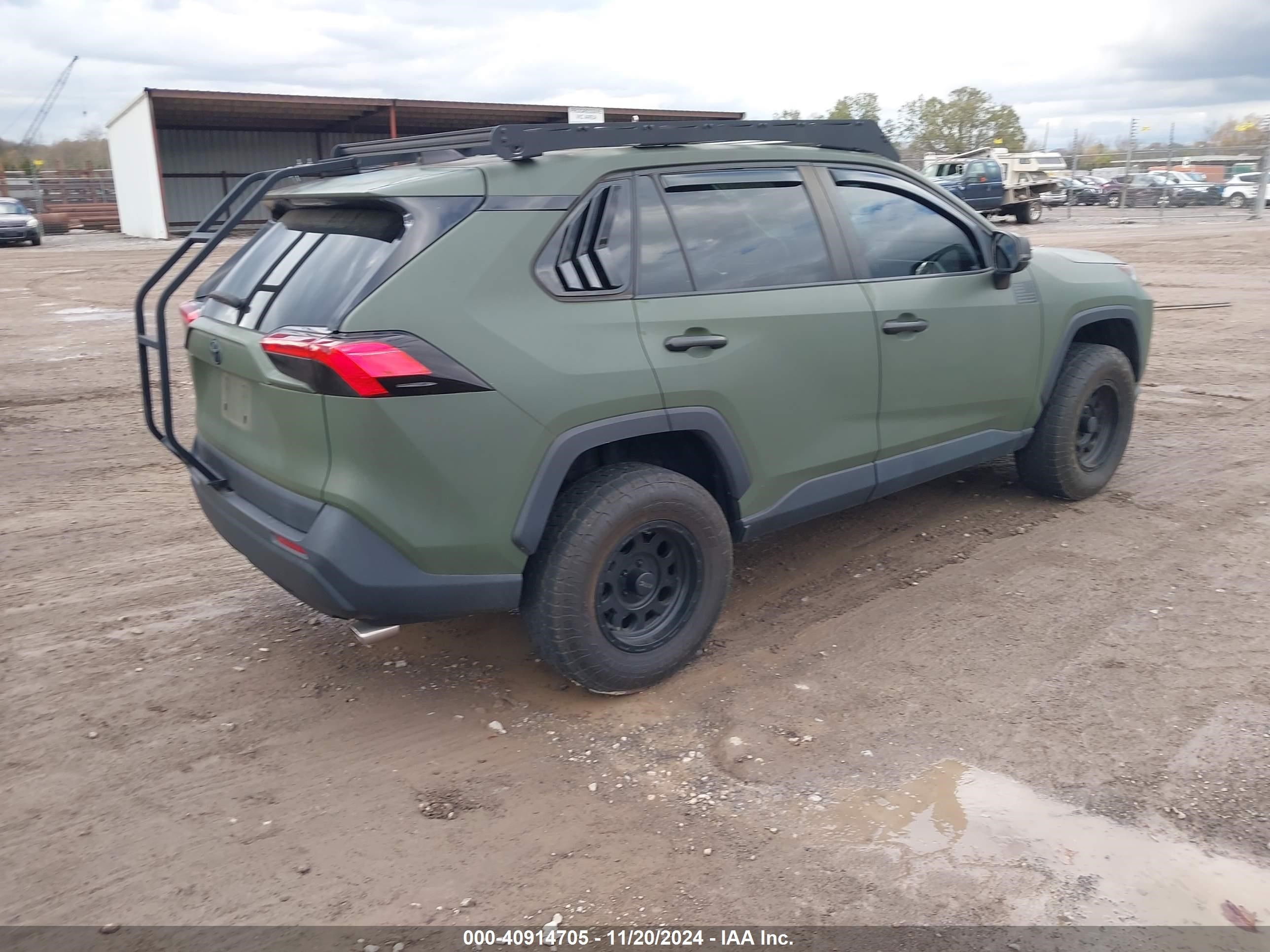 2021 Toyota Rav4 Hybrid Xle Premium Green vin: 4T3B6RFV9MU040237