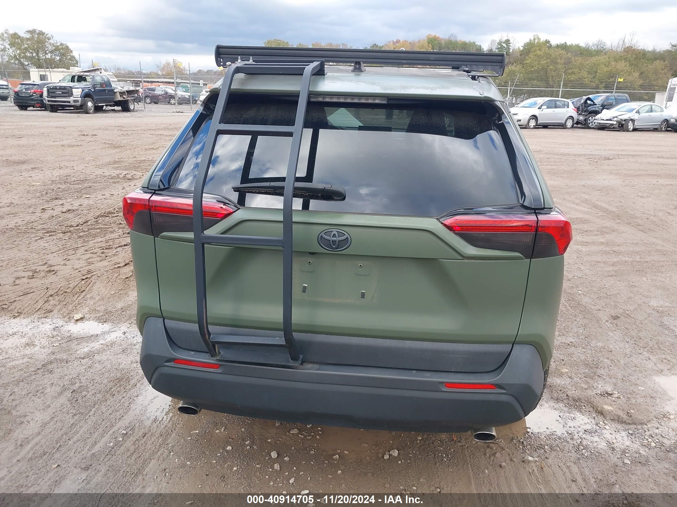 2021 Toyota Rav4 Hybrid Xle Premium Green vin: 4T3B6RFV9MU040237