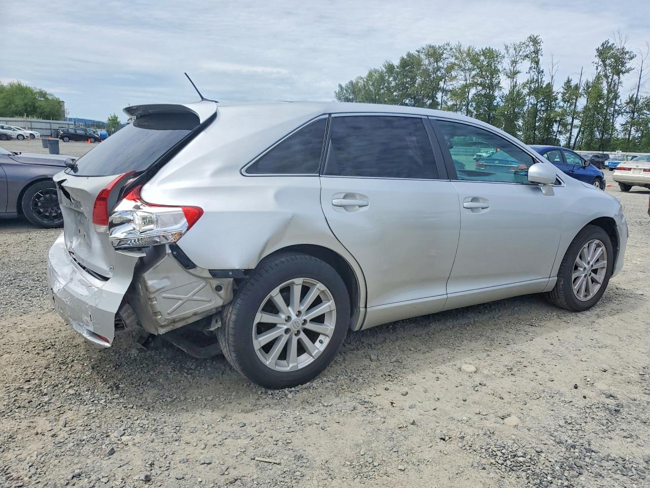 2010 Toyota Venza Awd 4cyl Silver vin: 4T3BA3BB0AU017478