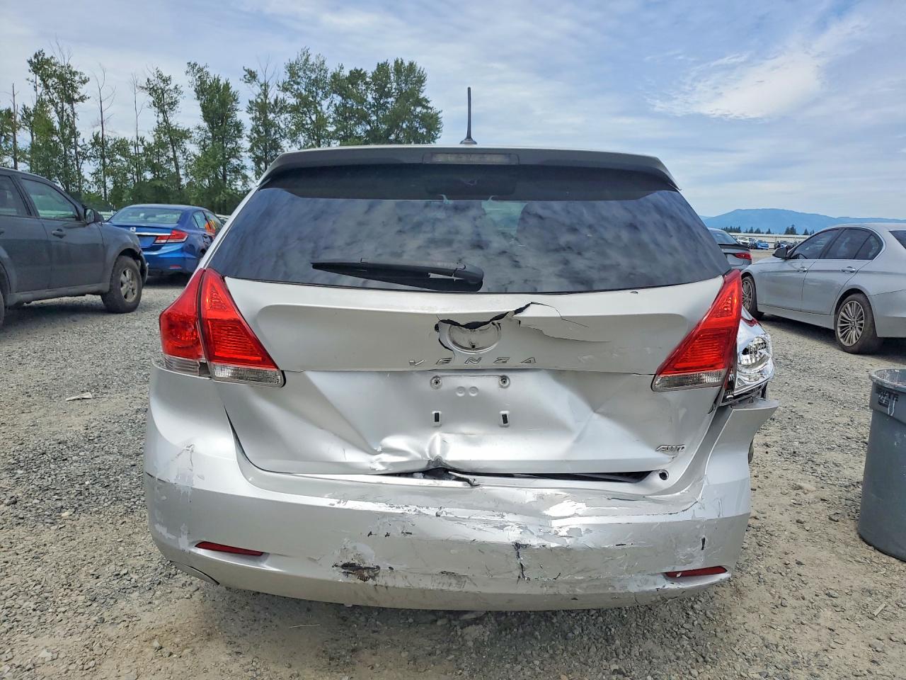 2010 Toyota Venza Awd 4cyl Silver vin: 4T3BA3BB0AU017478