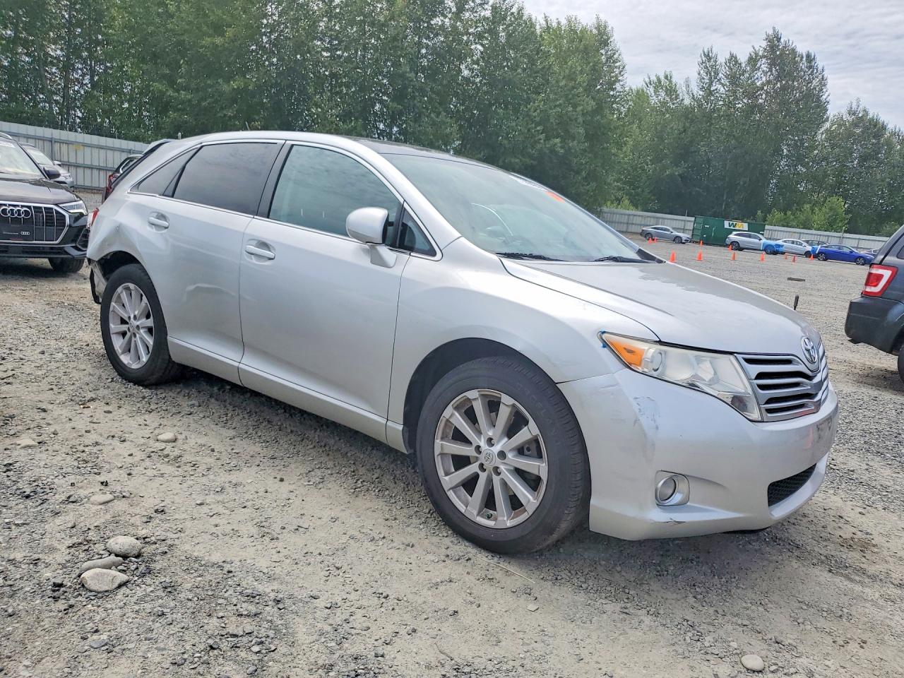2010 Toyota Venza Awd 4cyl Silver vin: 4T3BA3BB0AU017478