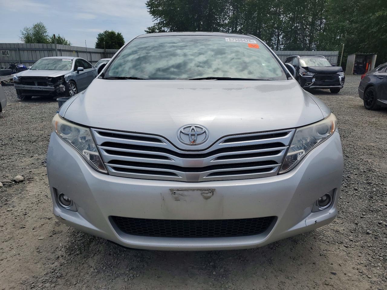 2010 Toyota Venza Awd 4cyl Silver vin: 4T3BA3BB0AU017478