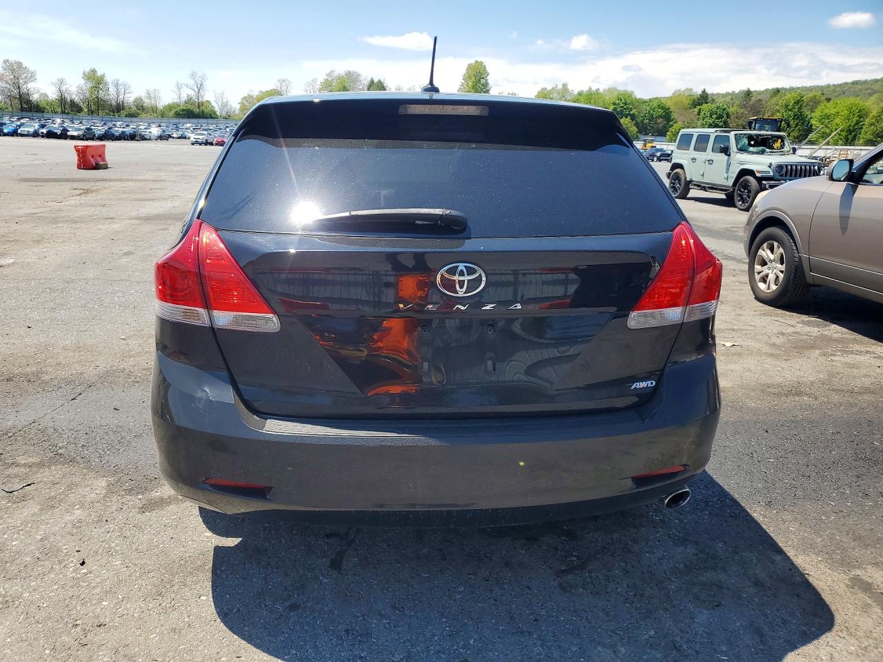 2011 Toyota Venza Awd 4cyl Black vin: 4T3BA3BB0BU022200