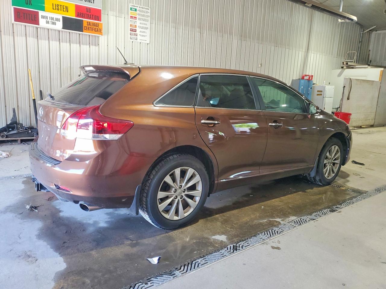 2013 Toyota Venza Xle Желто-коричневый vin: 4T3BA3BB0DU043387