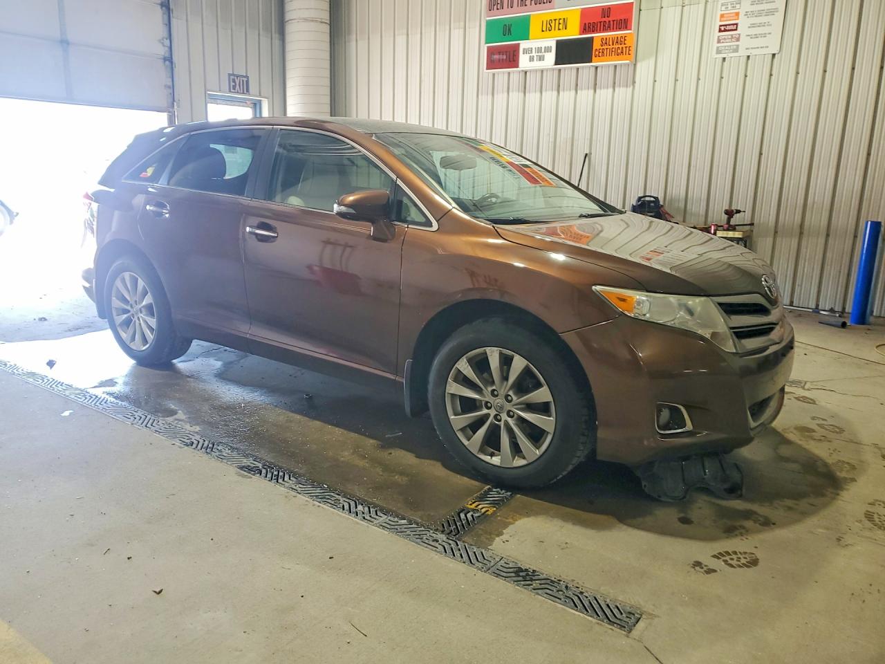 2013 Toyota Venza Xle Желто-коричневый vin: 4T3BA3BB0DU043387