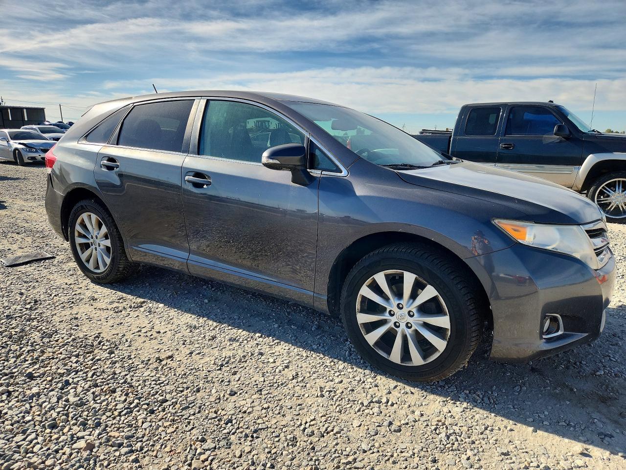 2013 Toyota Venza Le Gray vin: 4T3BA3BB0DU047018