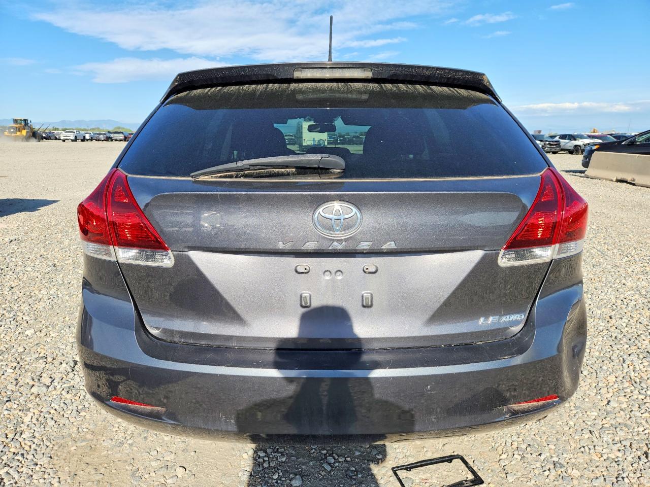 2013 Toyota Venza Le Gray vin: 4T3BA3BB0DU047018