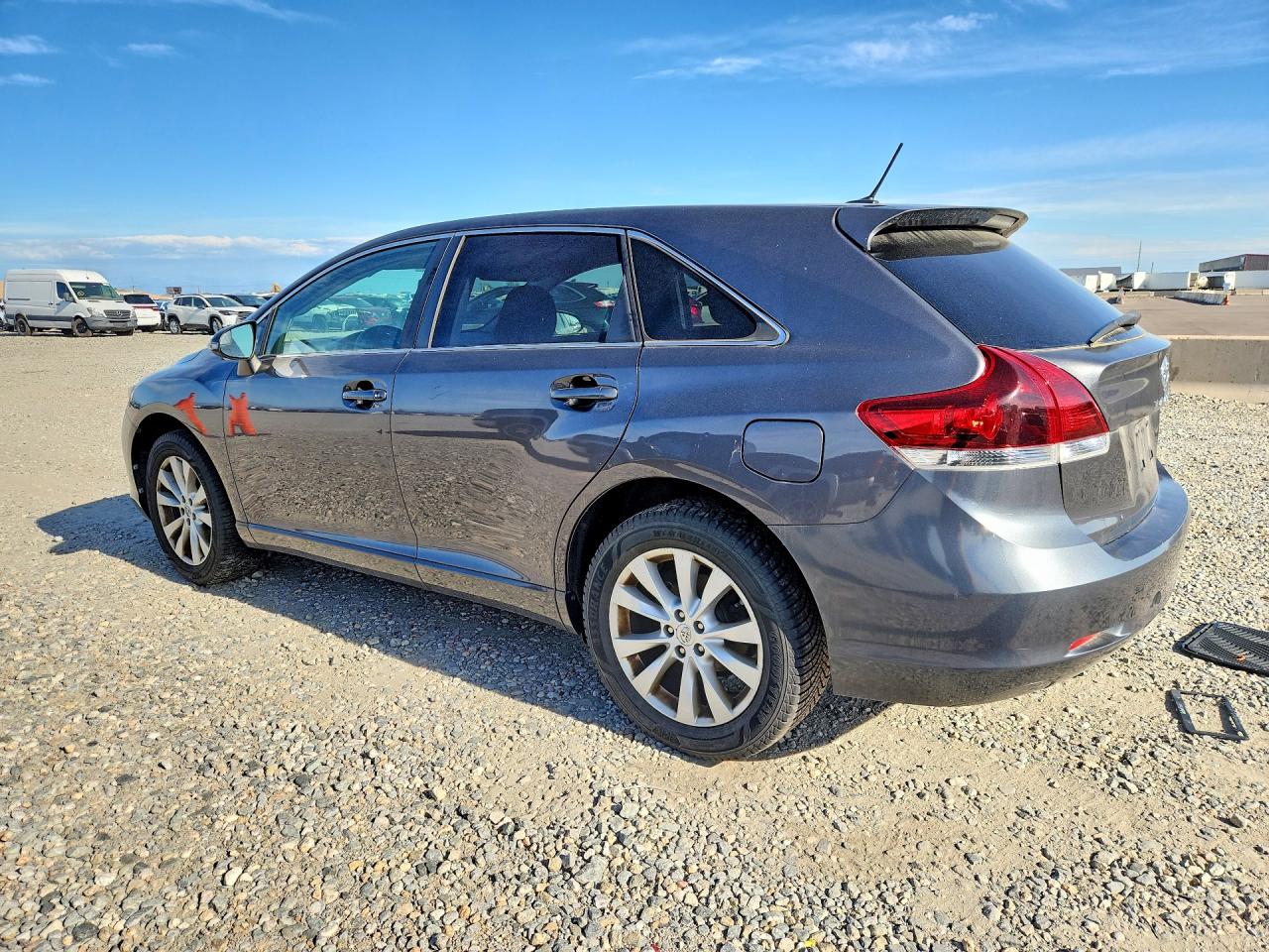 2013 Toyota Venza Le Gray vin: 4T3BA3BB0DU047018