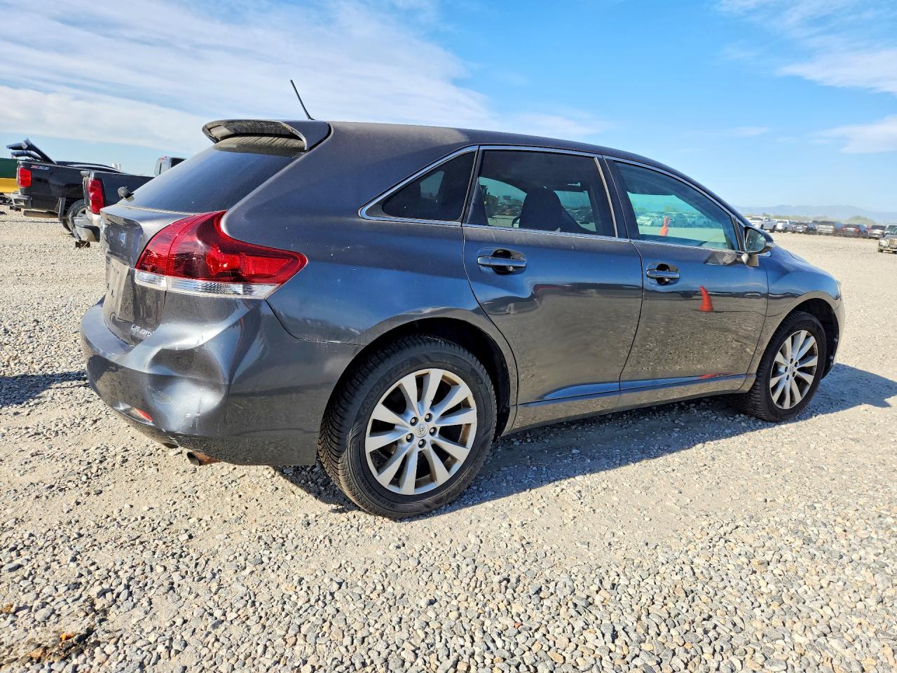 2013 Toyota Venza Le Gray vin: 4T3BA3BB0DU047018