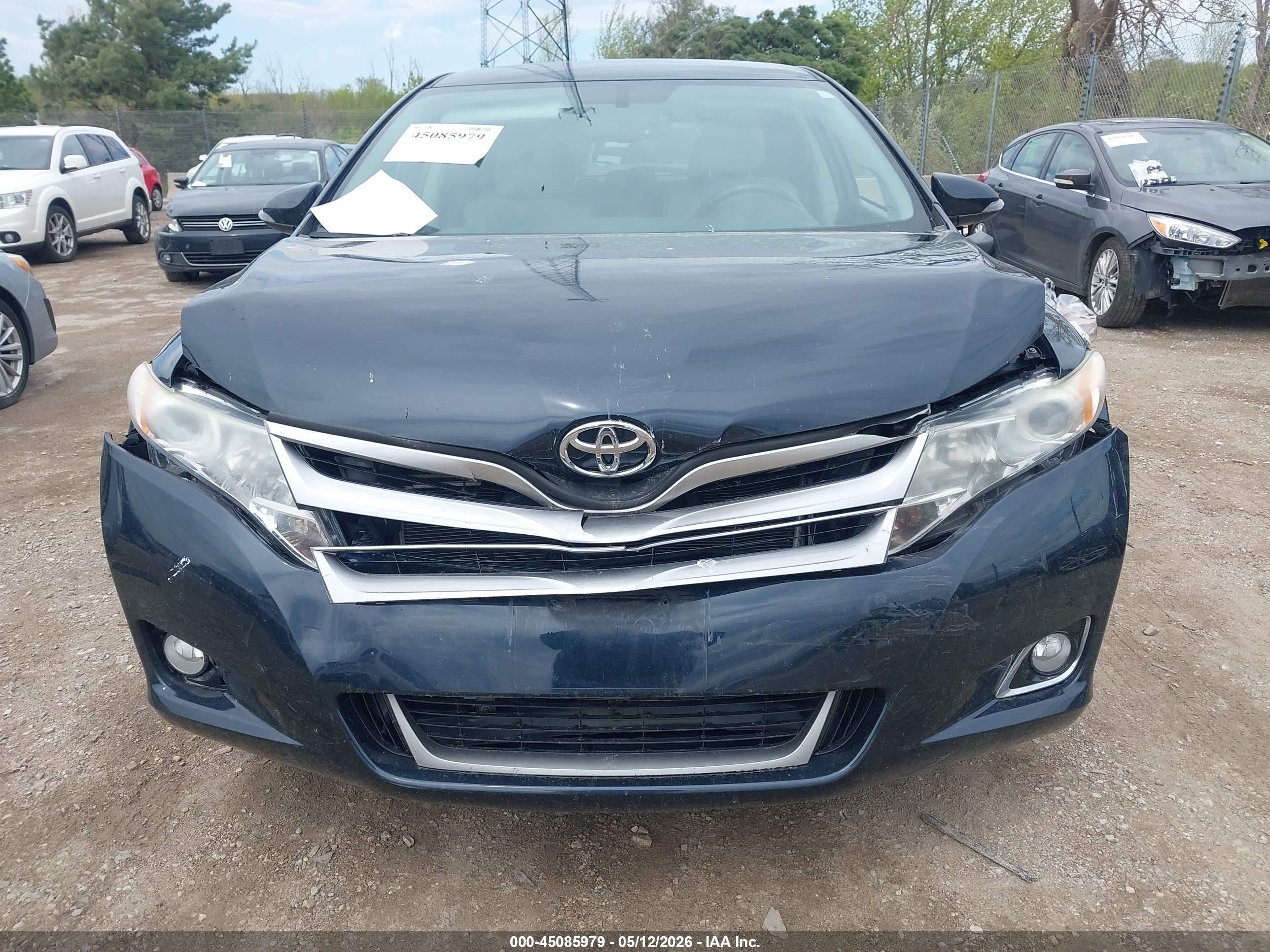 2014 Toyota Venza Le Black vin: 4T3BA3BB0EU050664