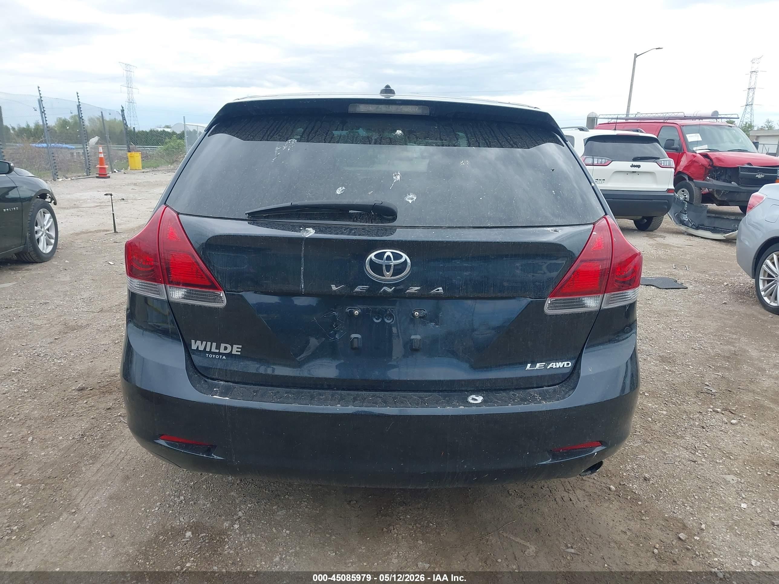 2014 Toyota Venza Le Black vin: 4T3BA3BB0EU050664