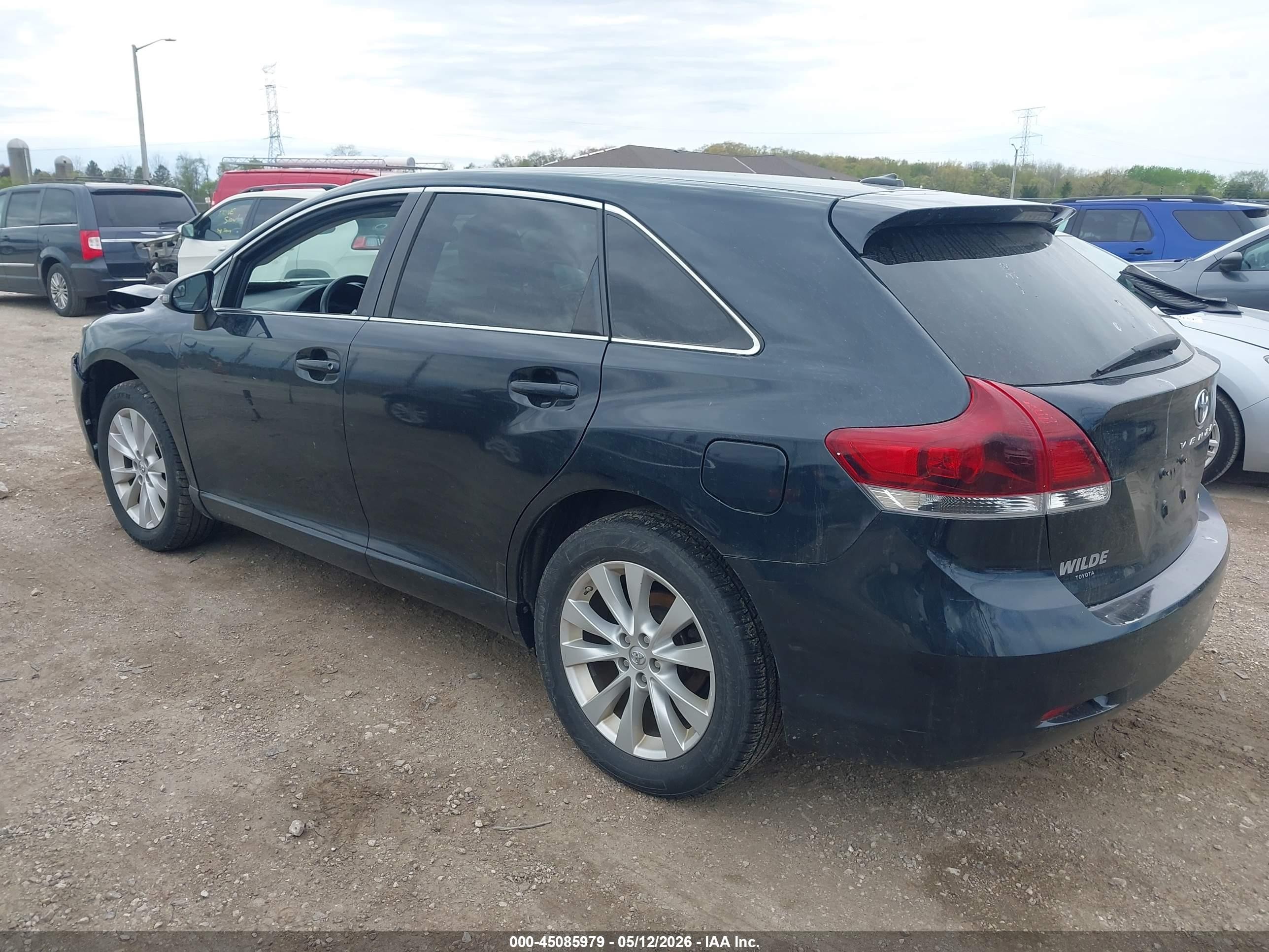 2014 Toyota Venza Le Black vin: 4T3BA3BB0EU050664
