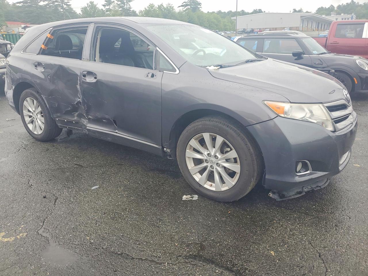 2014 Toyota Venza Xle Brown vin: 4T3BA3BB0EU057758