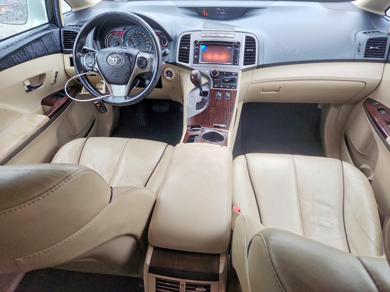 2014 Toyota Venza Xle White vin: 4T3BA3BB0EU059672