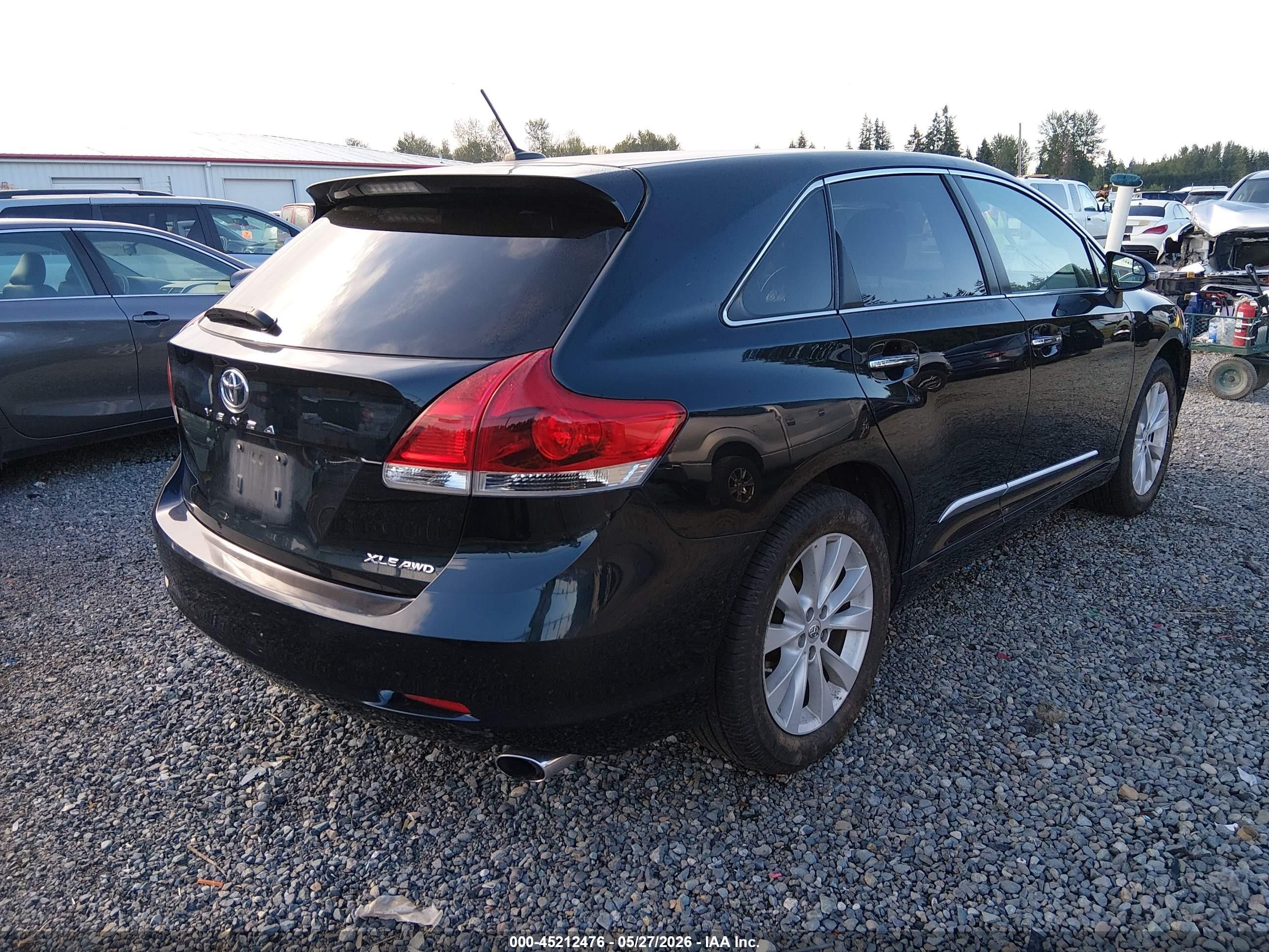 2015 Toyota Venza Xle Dark Blue vin: 4T3BA3BB0FU070351