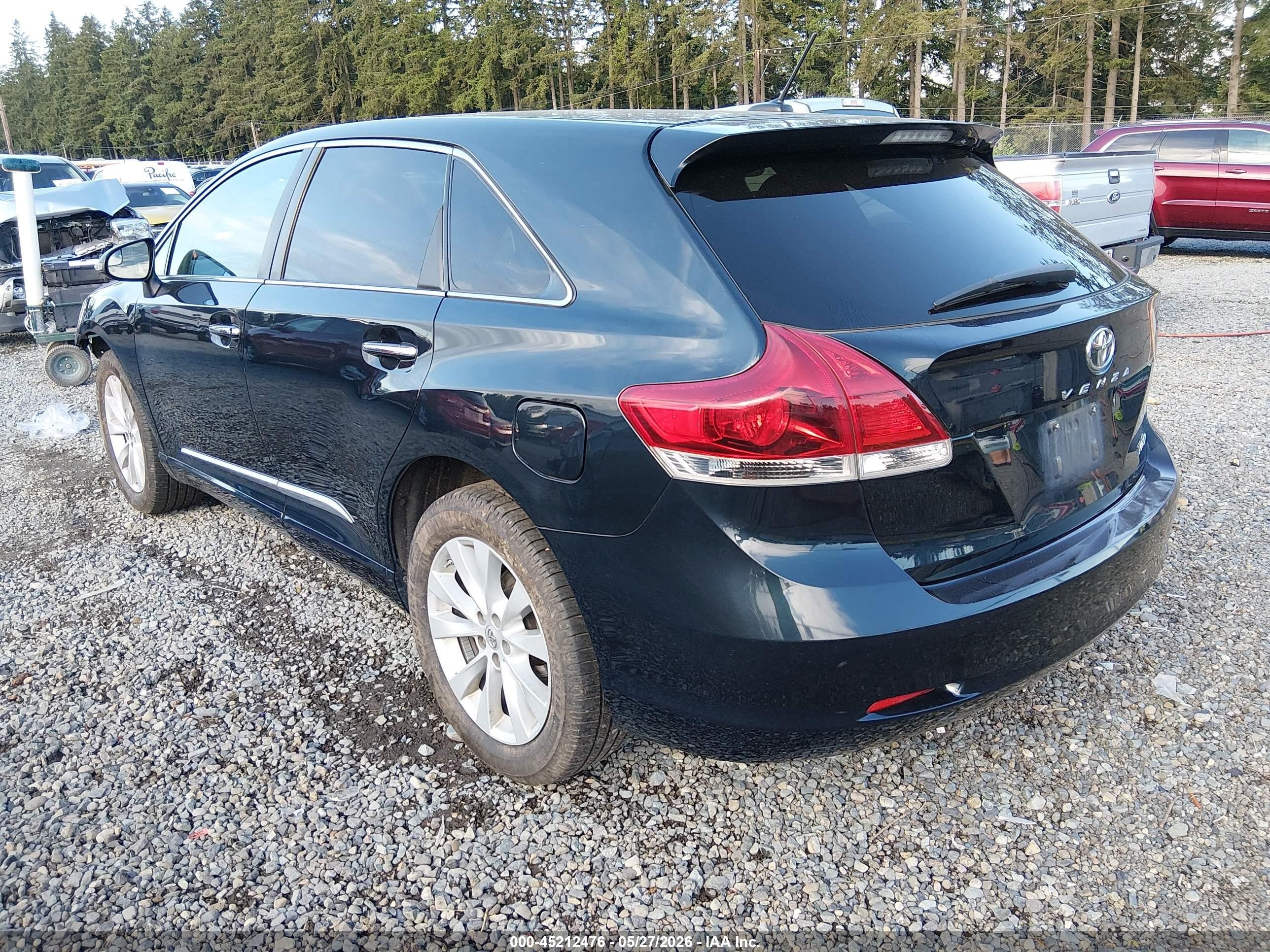 2015 Toyota Venza Xle Dark Blue vin: 4T3BA3BB0FU070351