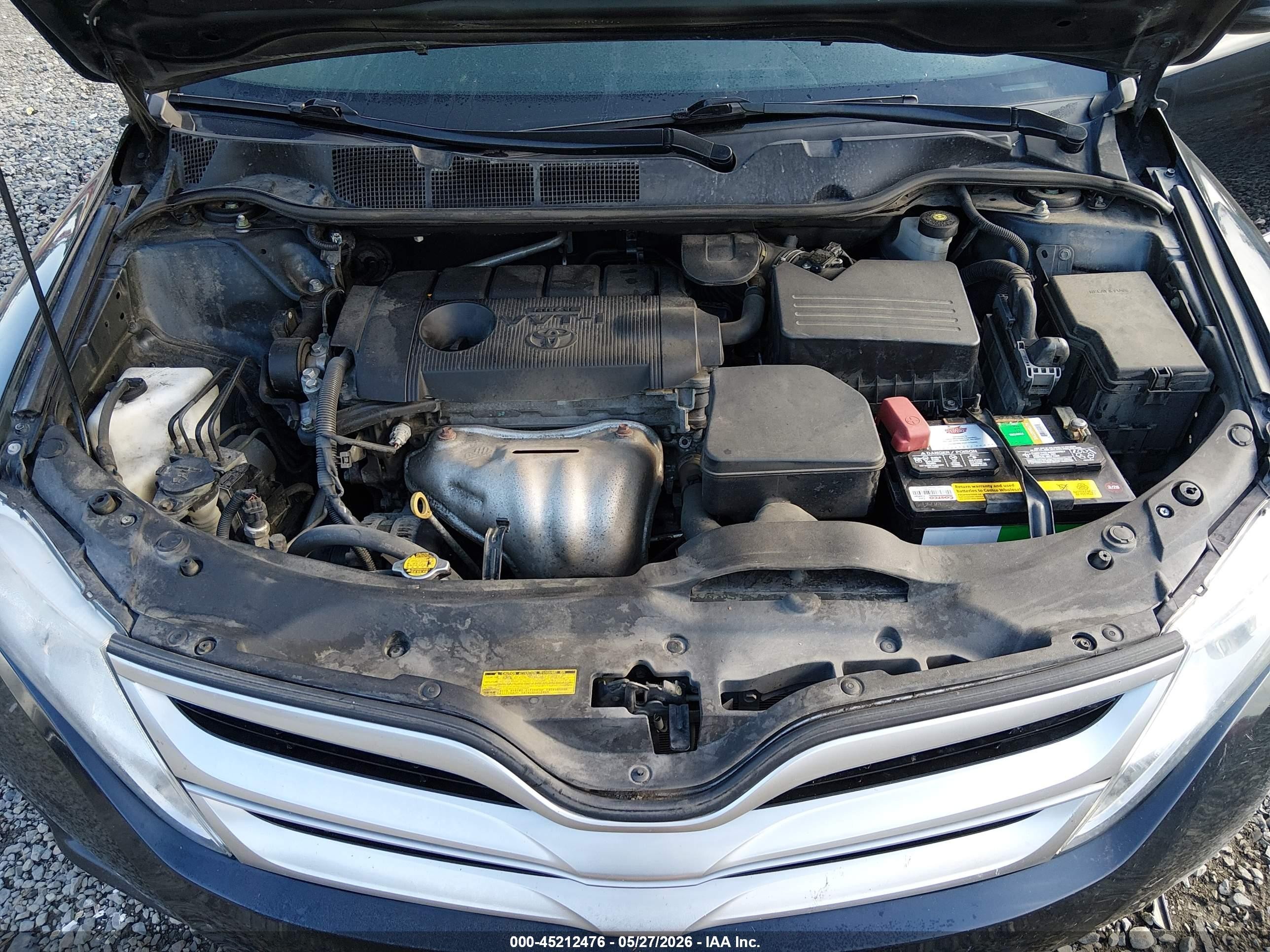 2015 Toyota Venza Xle Dark Blue vin: 4T3BA3BB0FU070351
