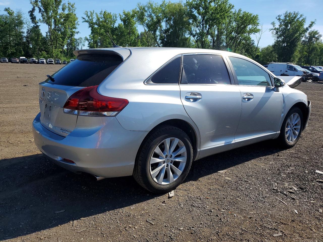 2015 Toyota Venza Xle Silver vin: 4T3BA3BB0FU074075