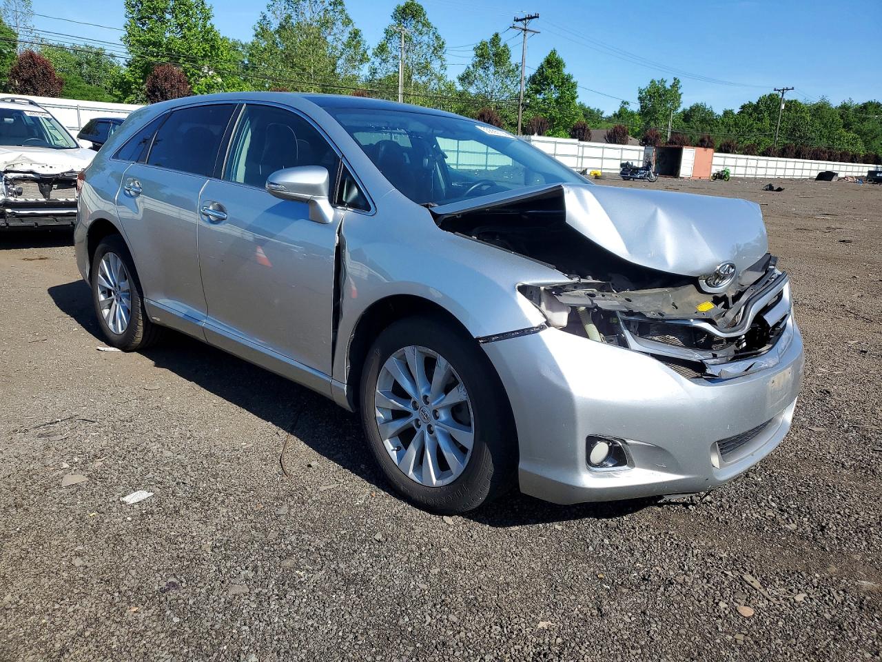 2015 Toyota Venza Xle Silver vin: 4T3BA3BB0FU074075