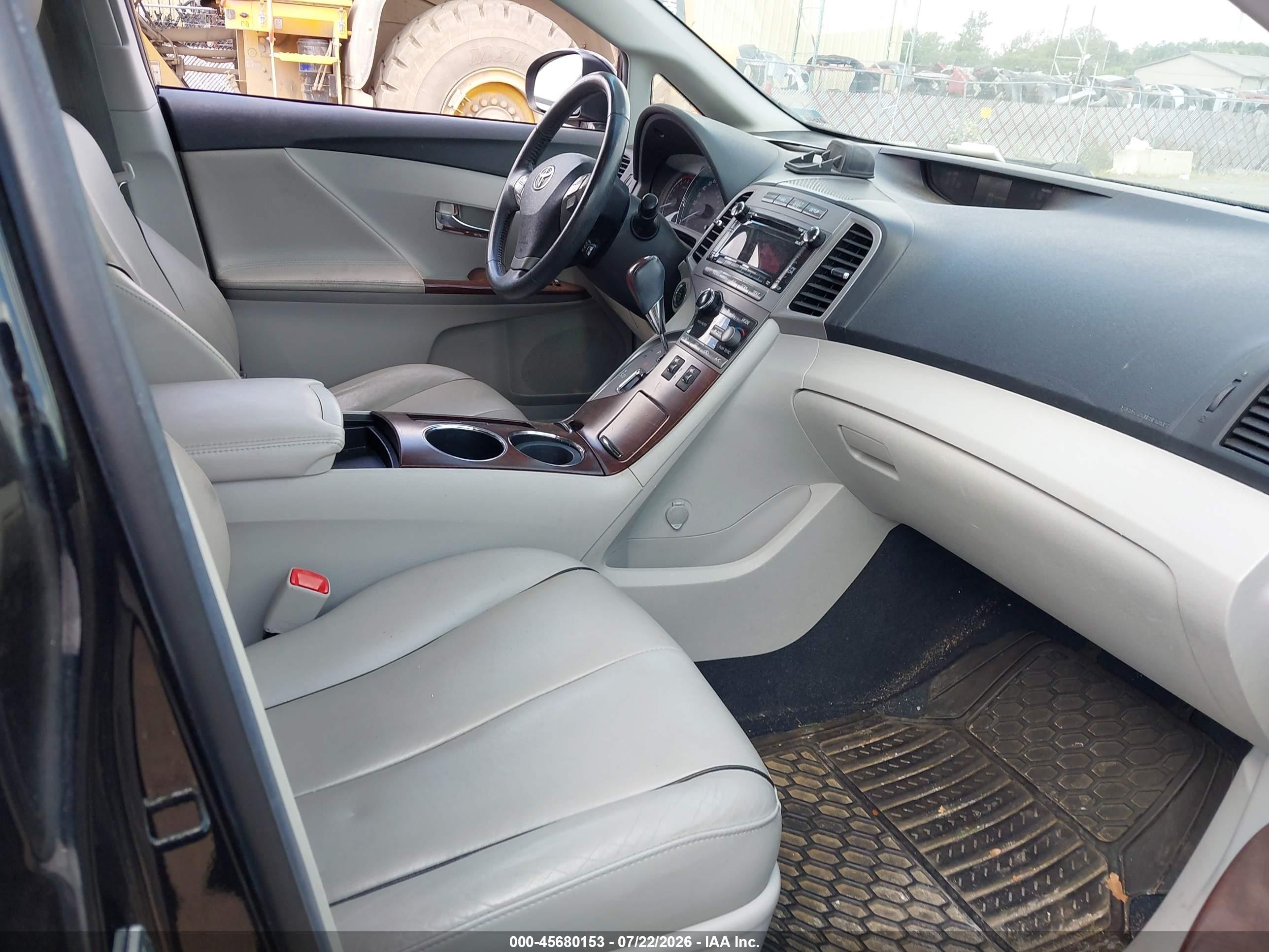 2012 Toyota Venza Xle Black vin: 4T3BA3BB1CU030033