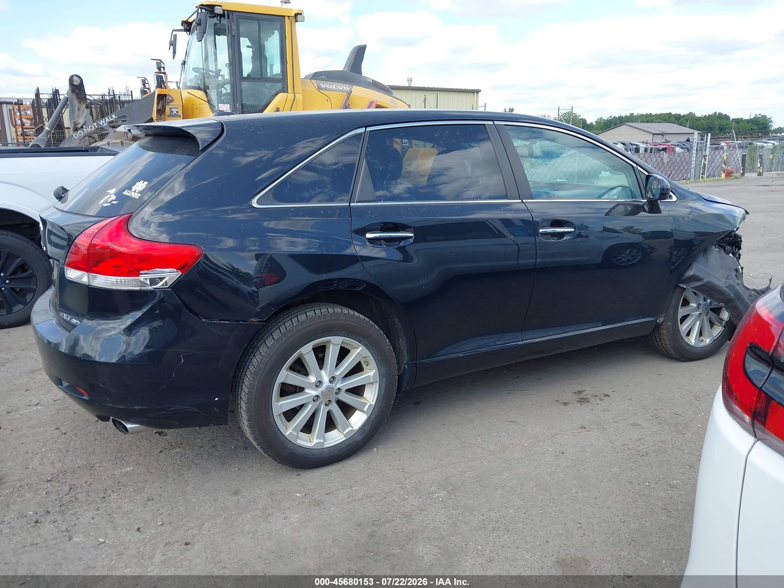 2012 Toyota Venza Xle Black vin: 4T3BA3BB1CU030033