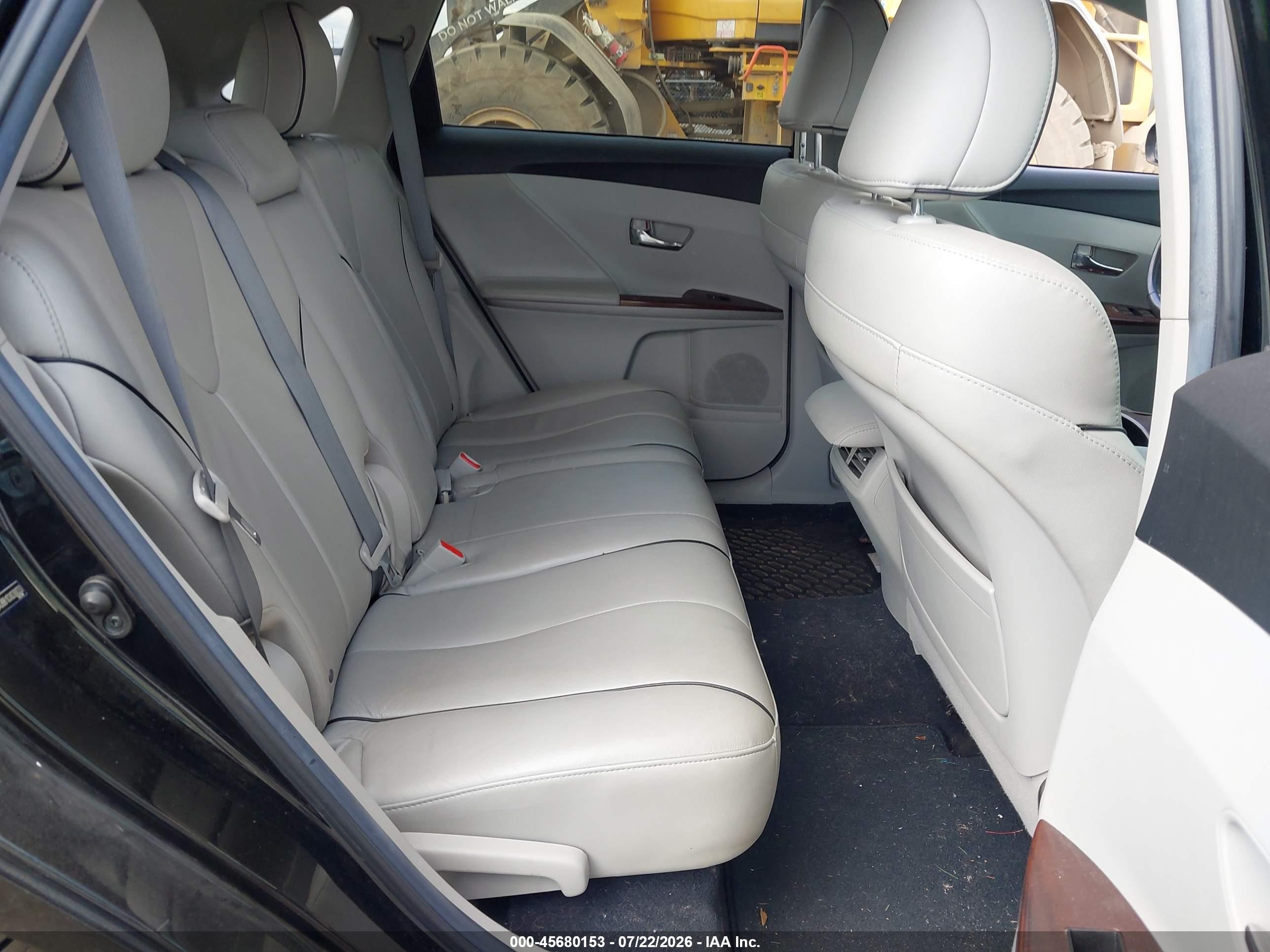2012 Toyota Venza Xle Black vin: 4T3BA3BB1CU030033