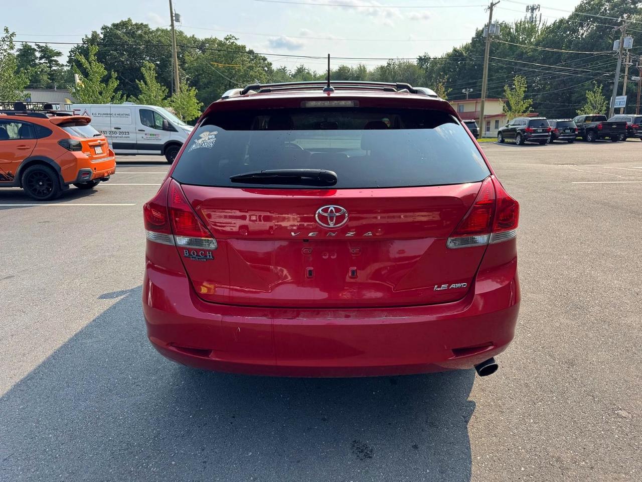 2015 Toyota Venza Le Red vin: 4T3BA3BB1FU069502