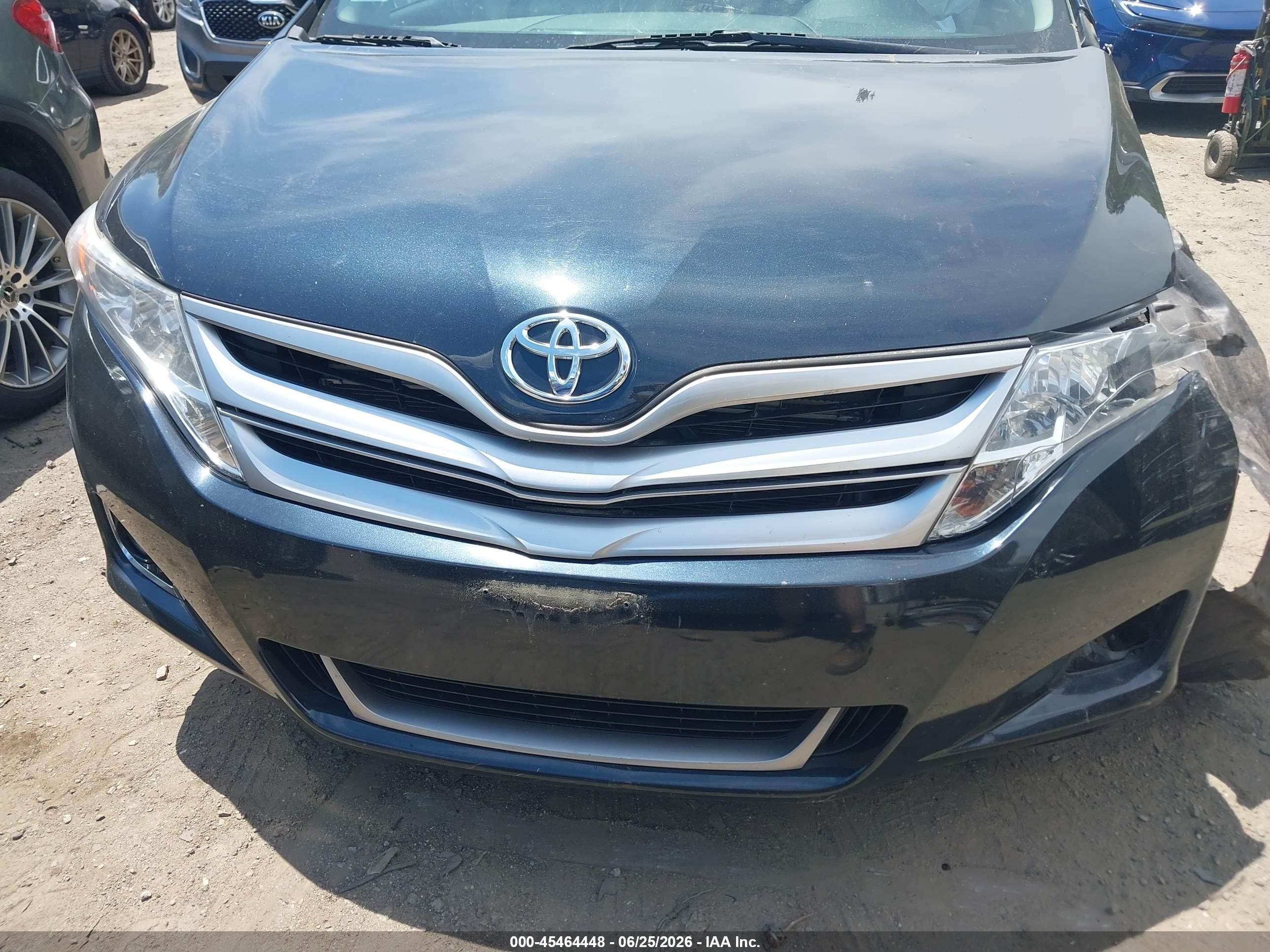 2015 Toyota Venza Le Blue vin: 4T3BA3BB1FU076093