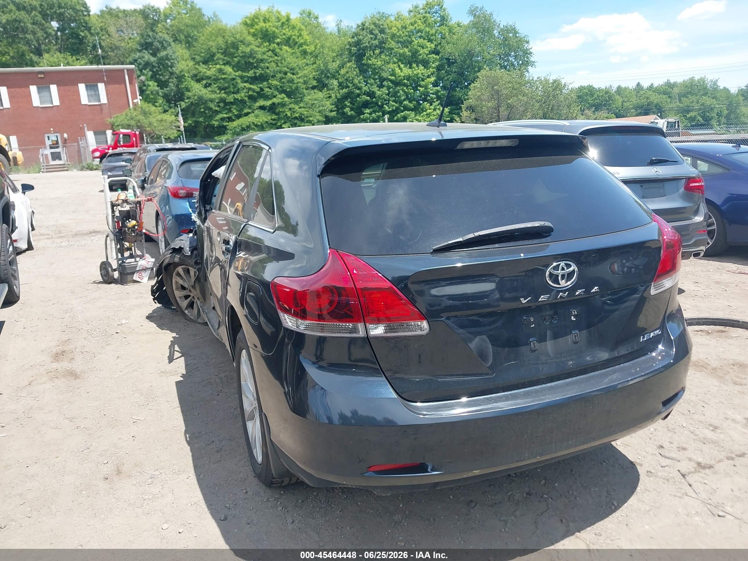 2015 Toyota Venza Le Blue vin: 4T3BA3BB1FU076093