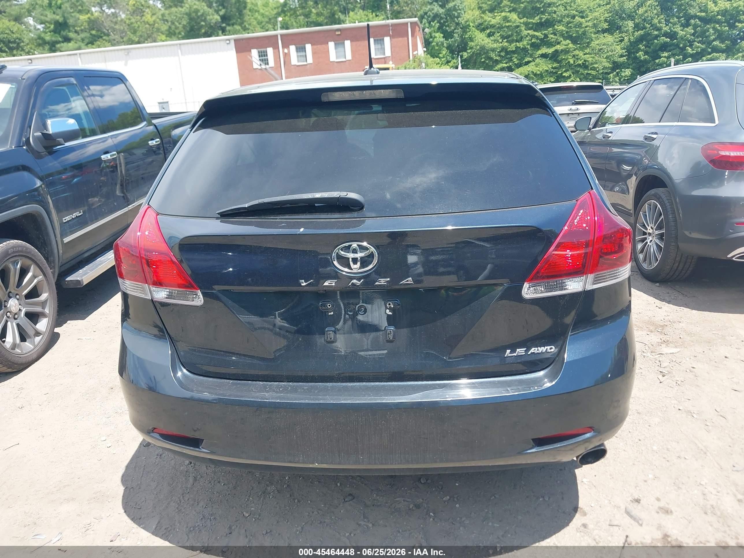 2015 Toyota Venza Le Blue vin: 4T3BA3BB1FU076093