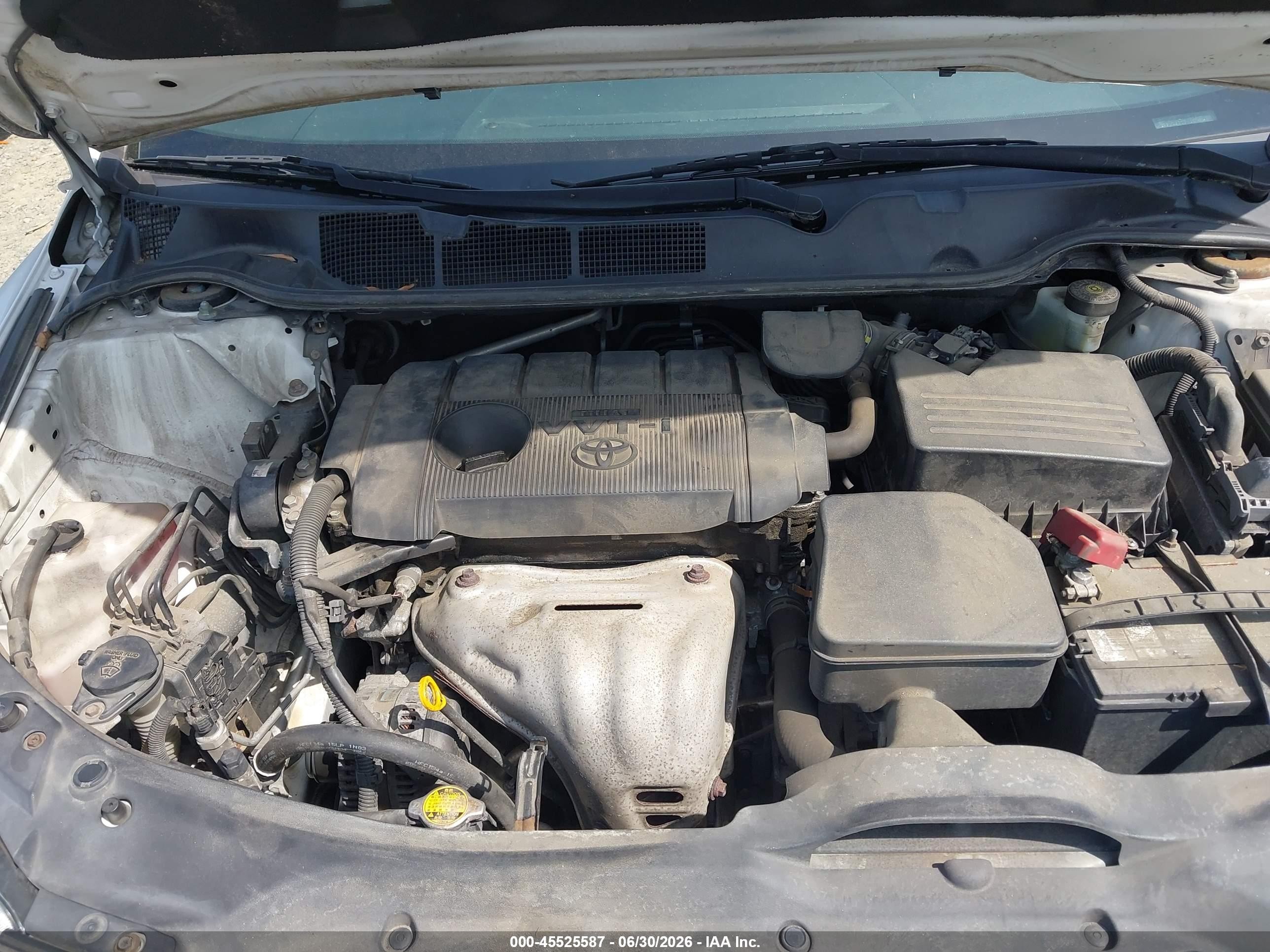 2011 Toyota Venza   White vin: 4T3BA3BB2BU022344