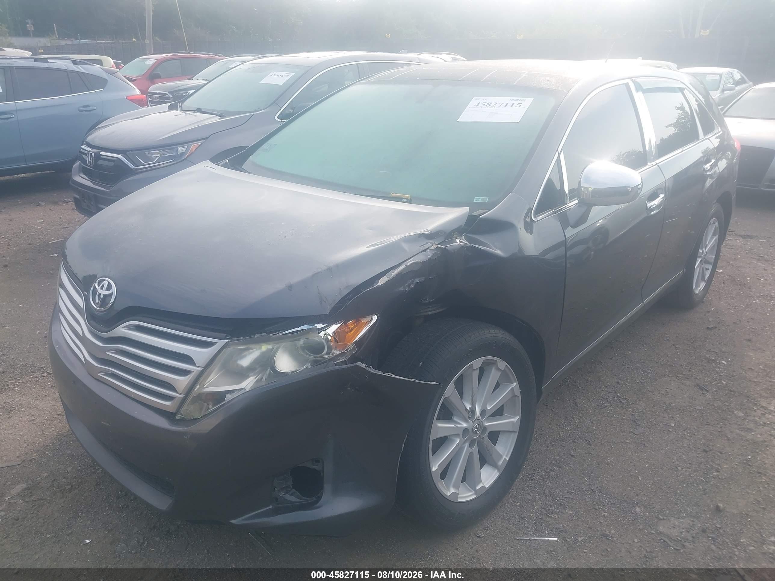 2011 Toyota Venza   Gray vin: 4T3BA3BB2BU023588