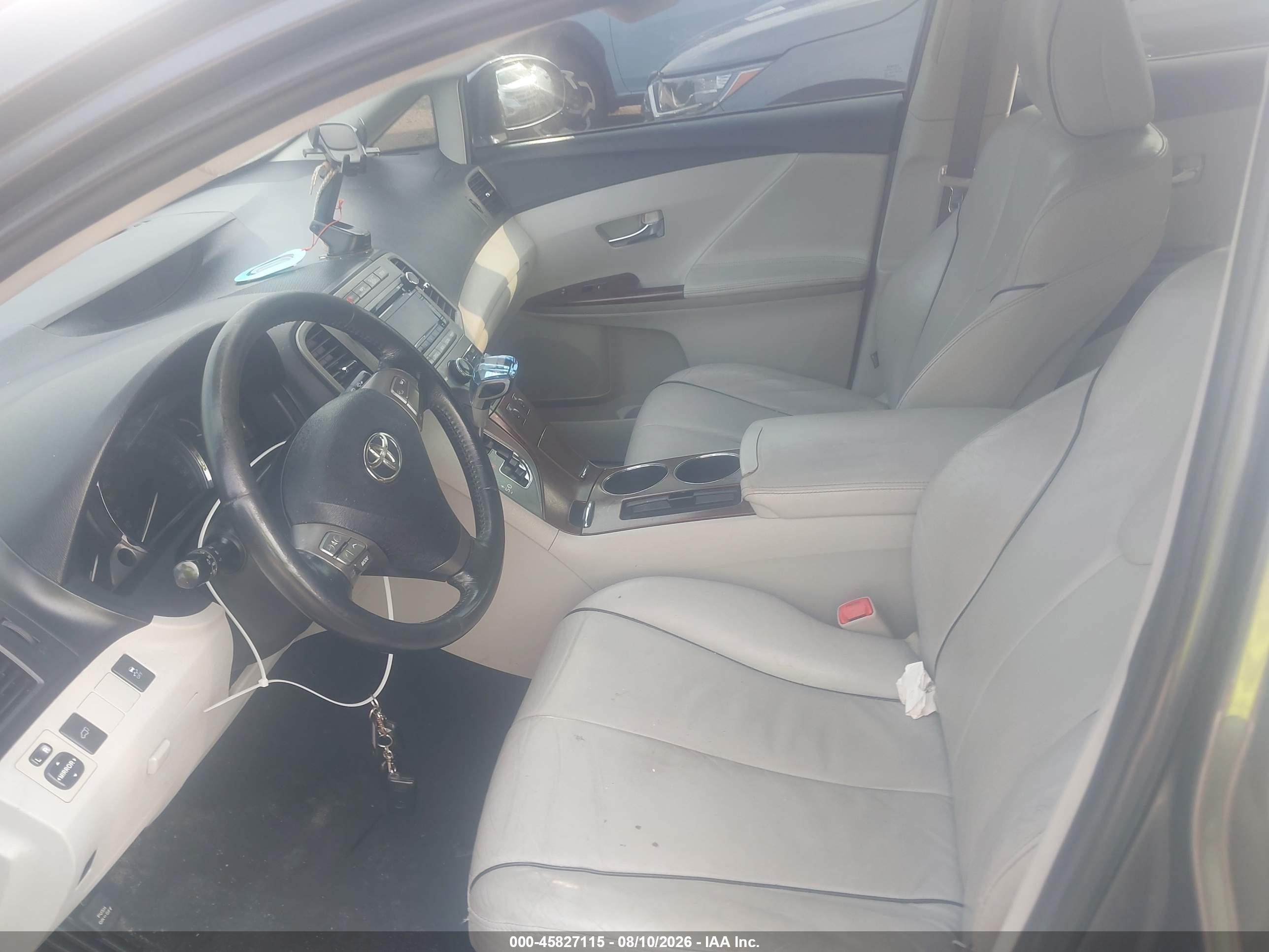 2011 Toyota Venza   Gray vin: 4T3BA3BB2BU023588