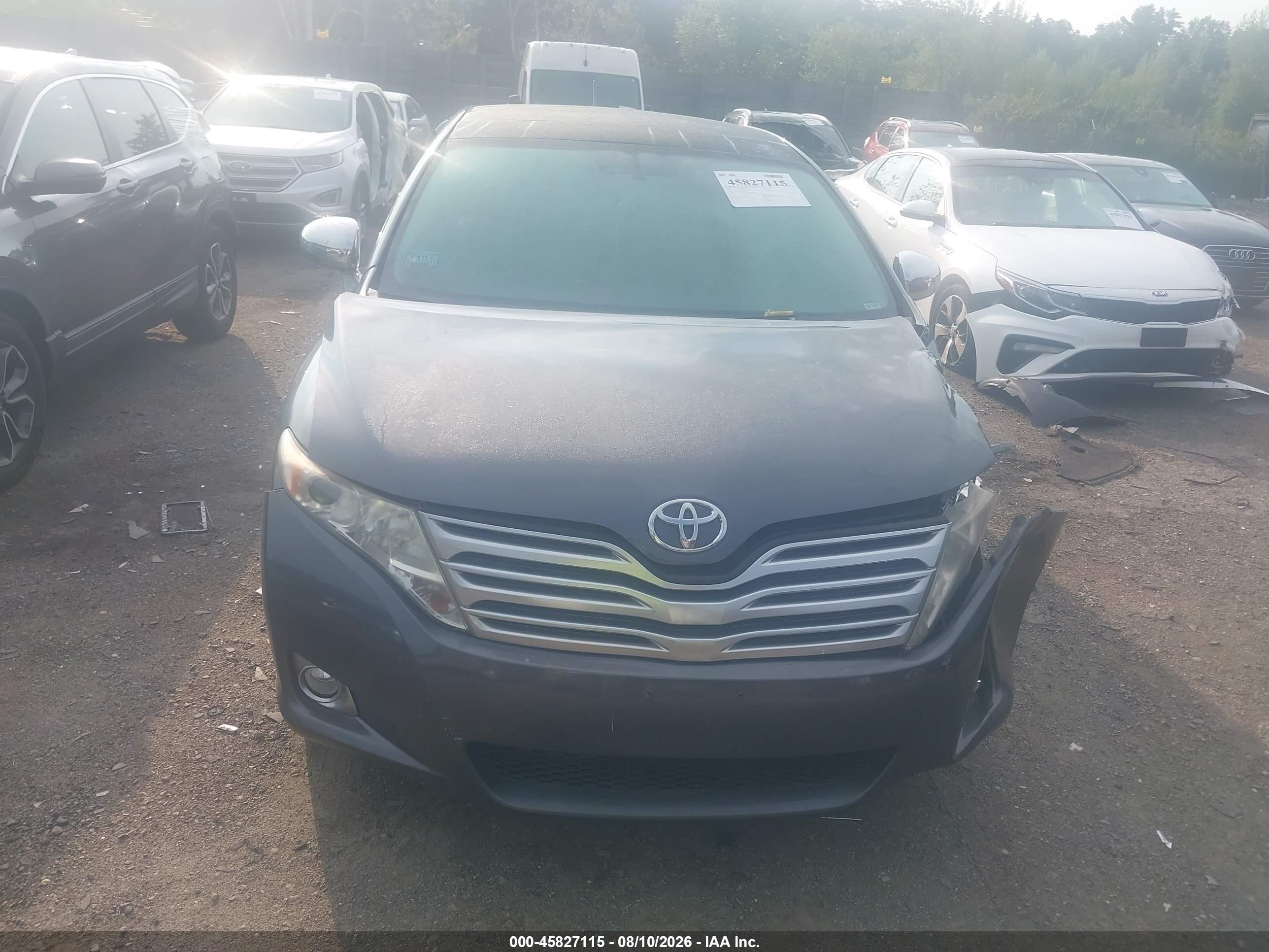 2011 Toyota Venza   Gray vin: 4T3BA3BB2BU023588