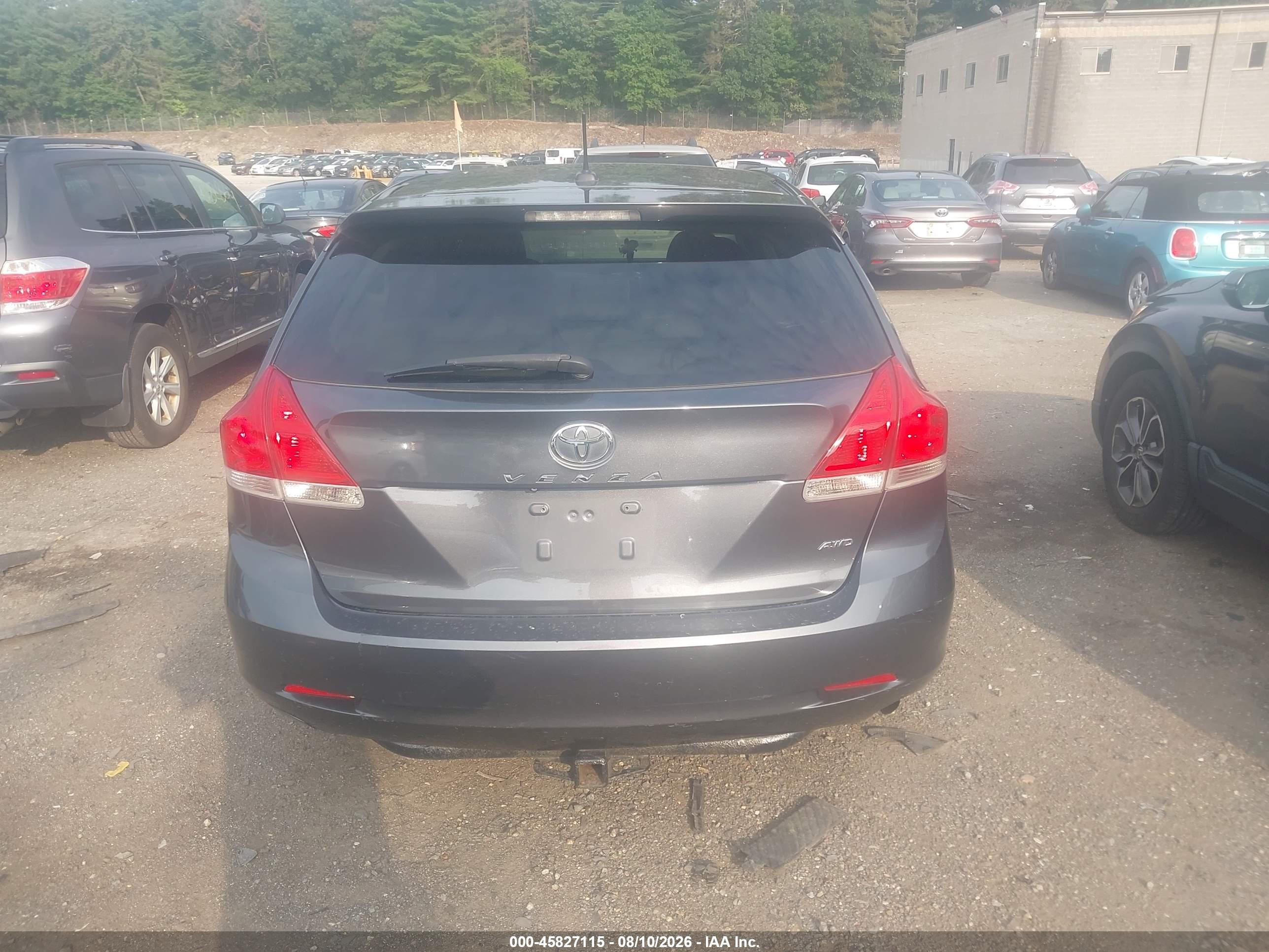 2011 Toyota Venza   Gray vin: 4T3BA3BB2BU023588