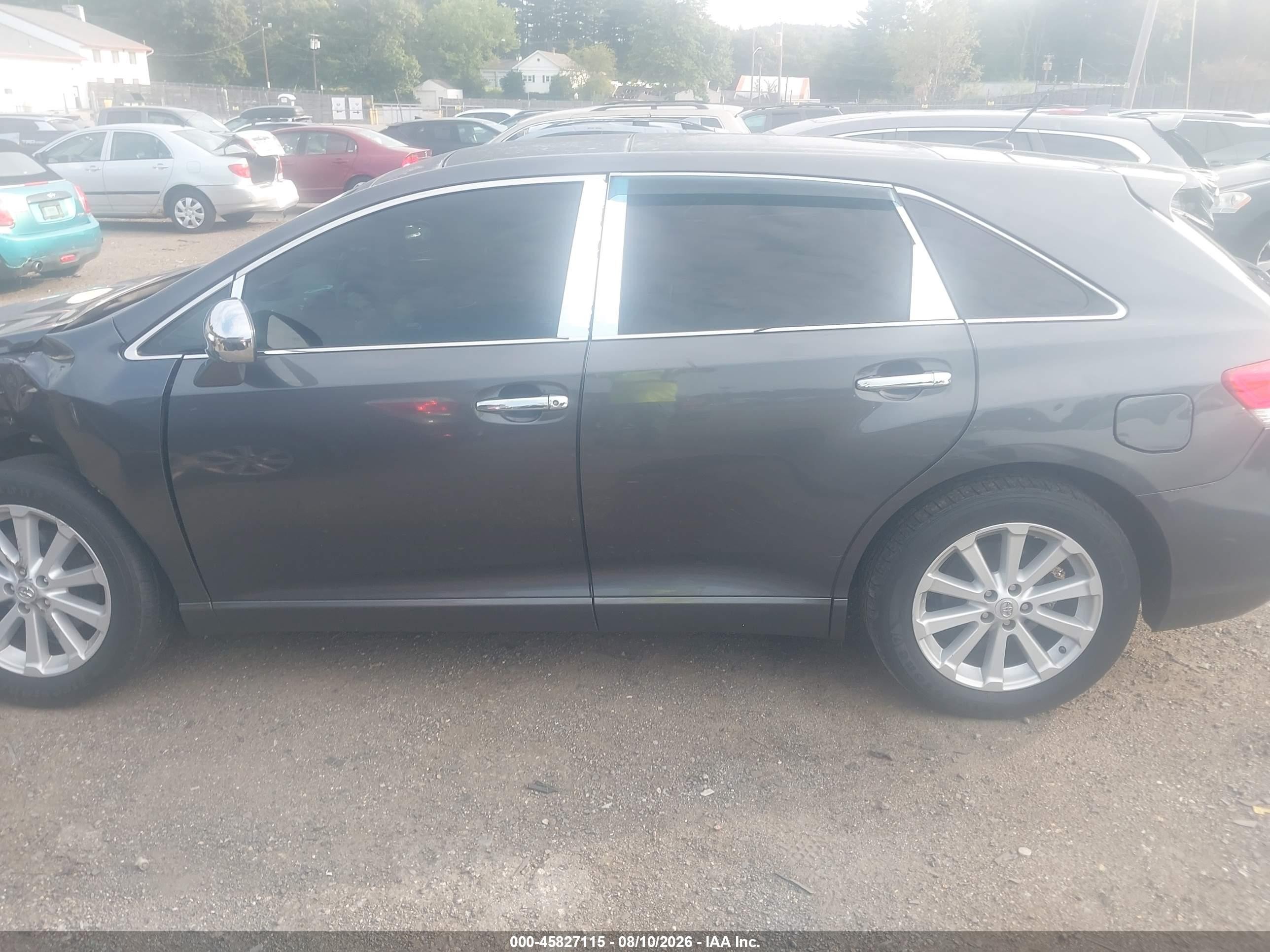 2011 Toyota Venza   Gray vin: 4T3BA3BB2BU023588