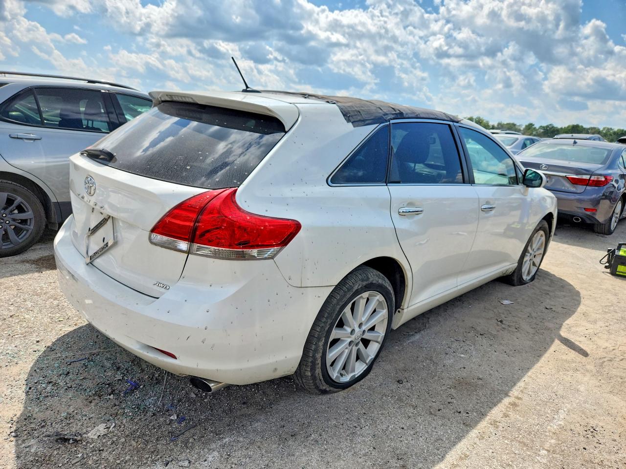 2011 Toyota Venza Awd 4cyl White vin: 4T3BA3BB2BU024756