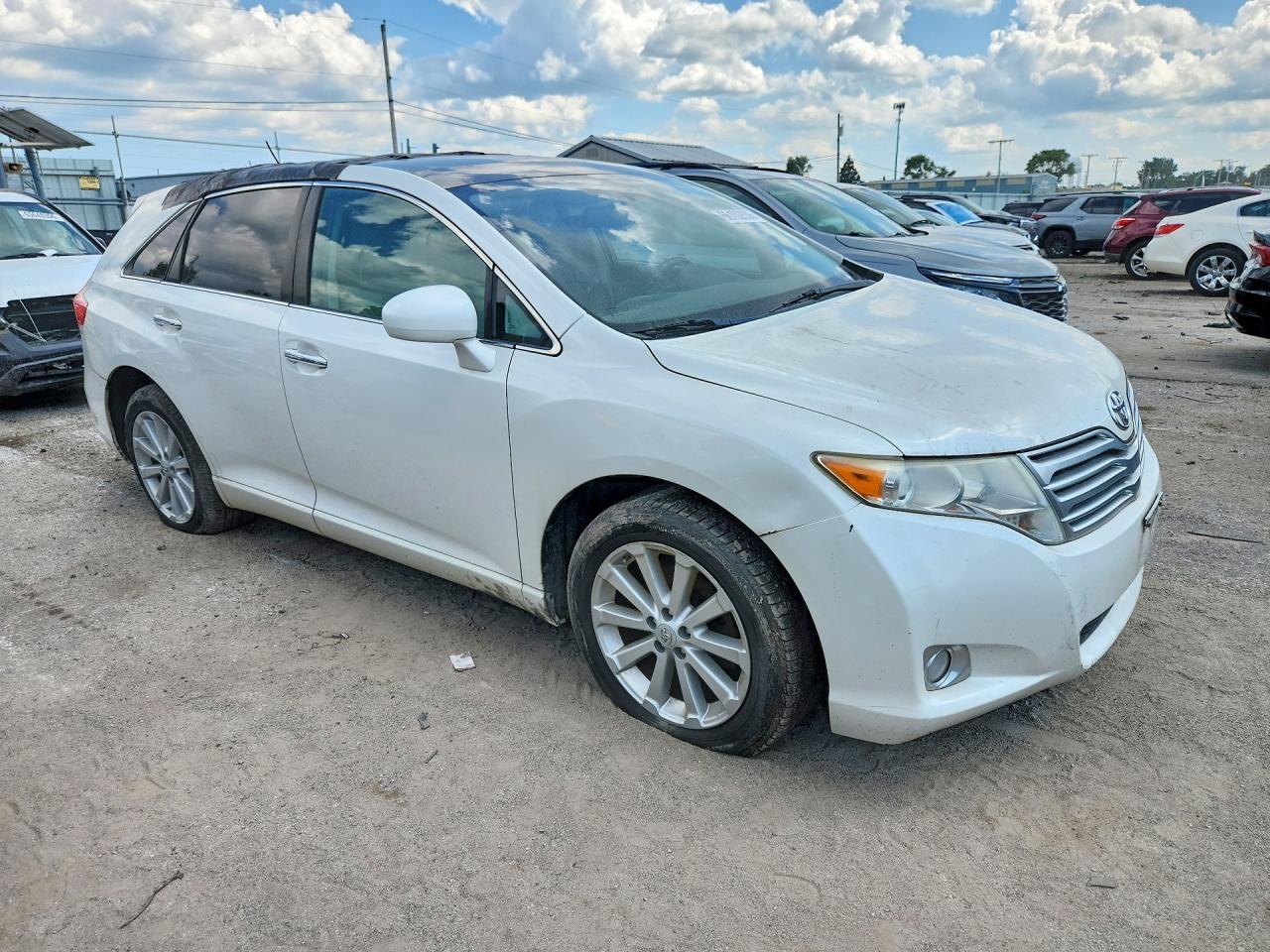 2011 Toyota Venza Awd 4cyl White vin: 4T3BA3BB2BU024756