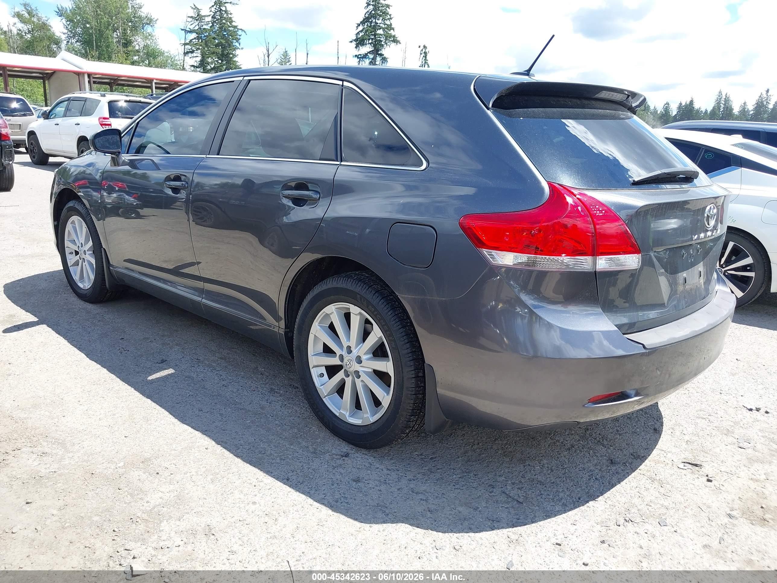 2011 Toyota Venza   Gray vin: 4T3BA3BB2BU025504