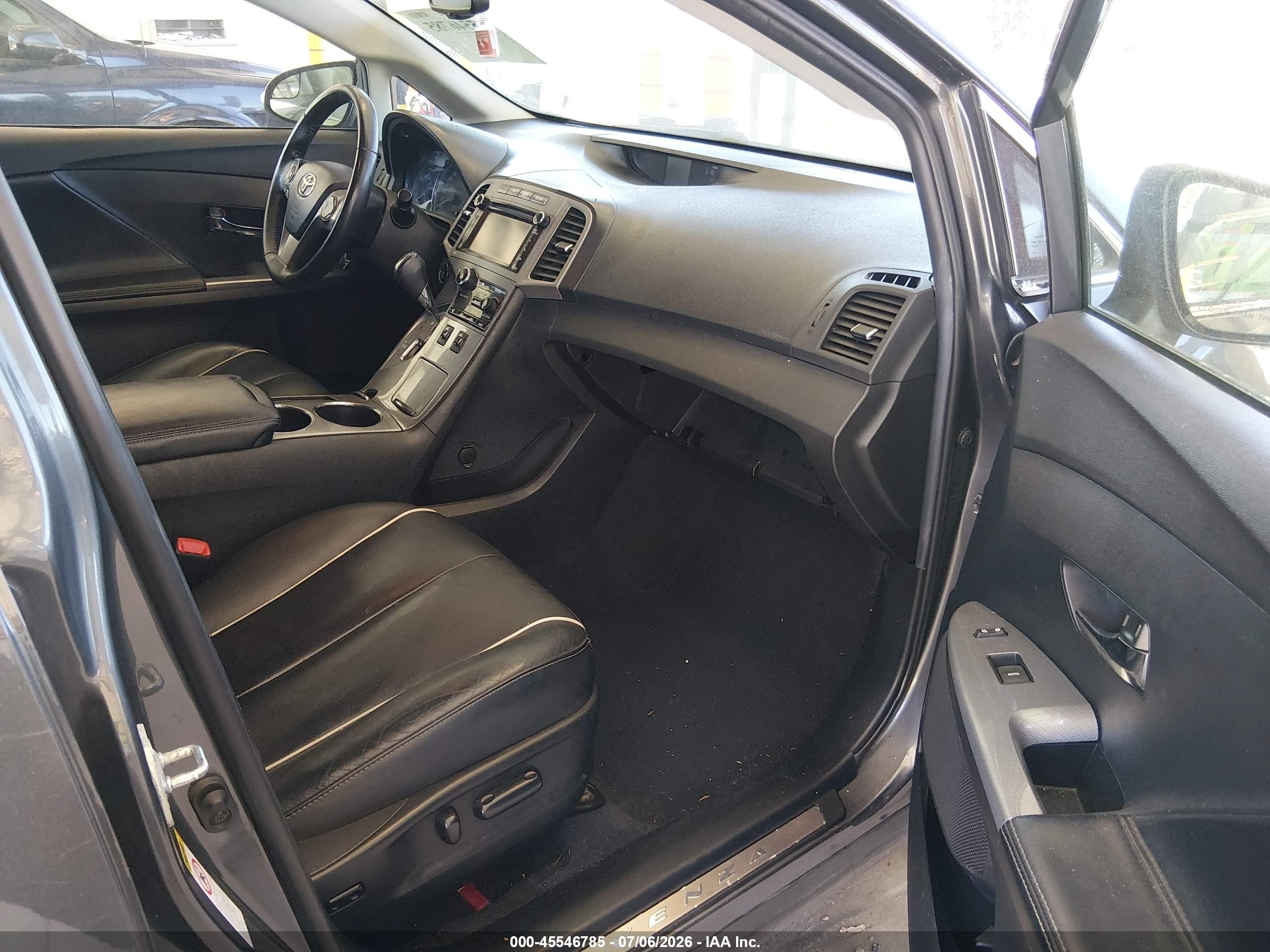 2013 Toyota Venza Xle Blue vin: 4T3BA3BB2DU036487